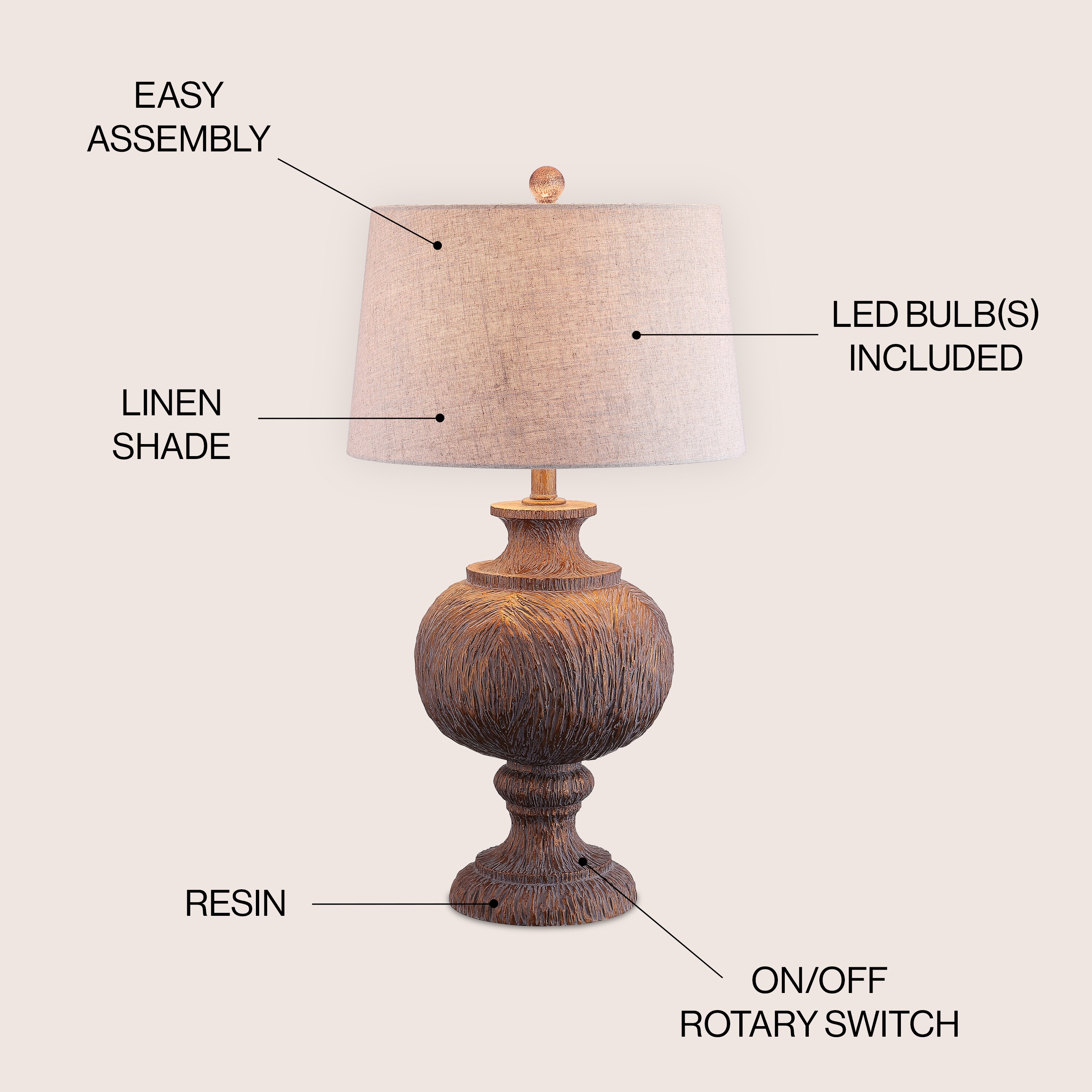 JONATHAN  Y JYL3013A Table-Lamps - View #3