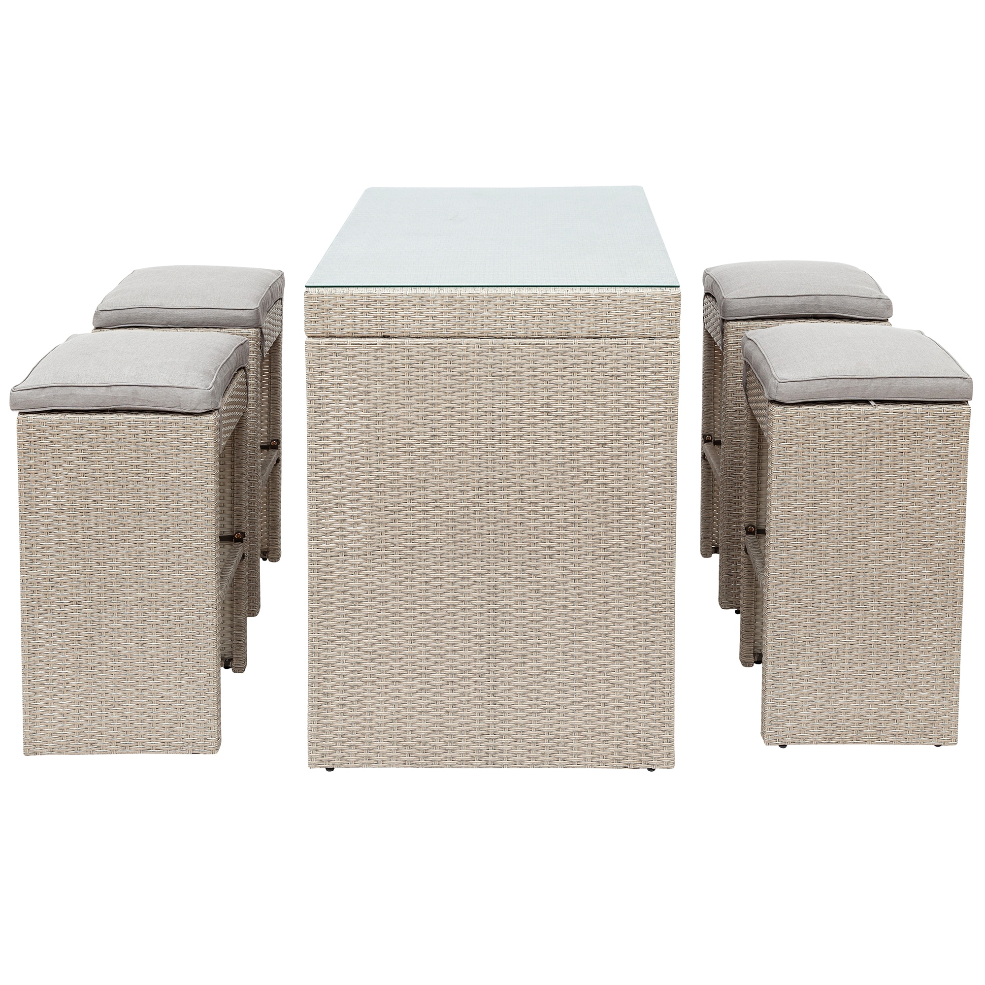 Clihome CL-BHF198BW Patio-Dining-Sets - View #3
