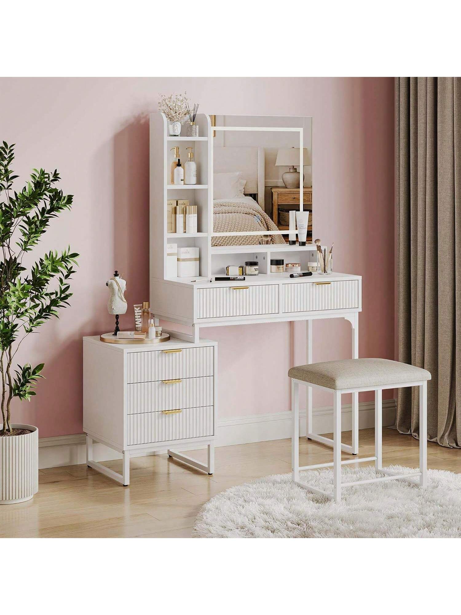 Qeetex PHO-14UL4TP6-HF4 Bedroom-Vanities - View #4