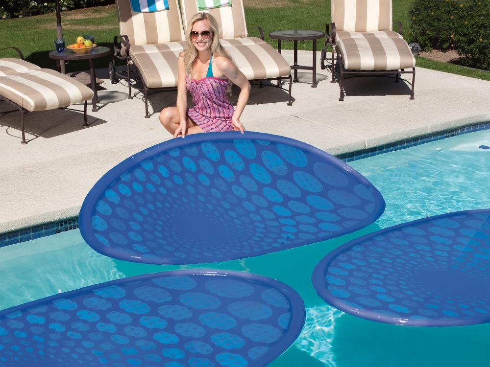 SwimWays 5-ft x 3-ft ThermaSpring Vinyl Solar Oval Pool Cover in the Pool  Covers department at