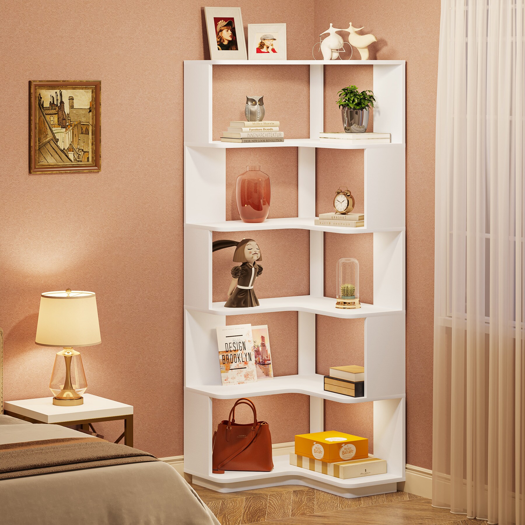 Tribesigns HOGA-YS0056 bookcases - View #8