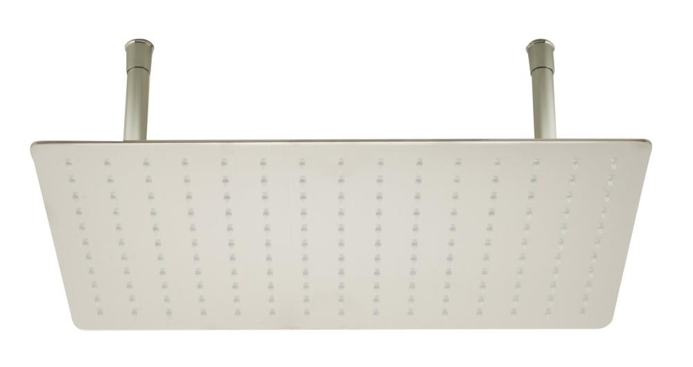 Ultra Thin Brushed Stainless Steel Ceiling Mounted Rain Shower Head
