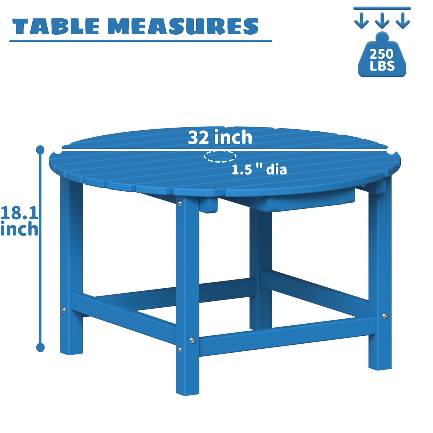 MIDHAM AMKF170215-03 Patio-Tables - View #7