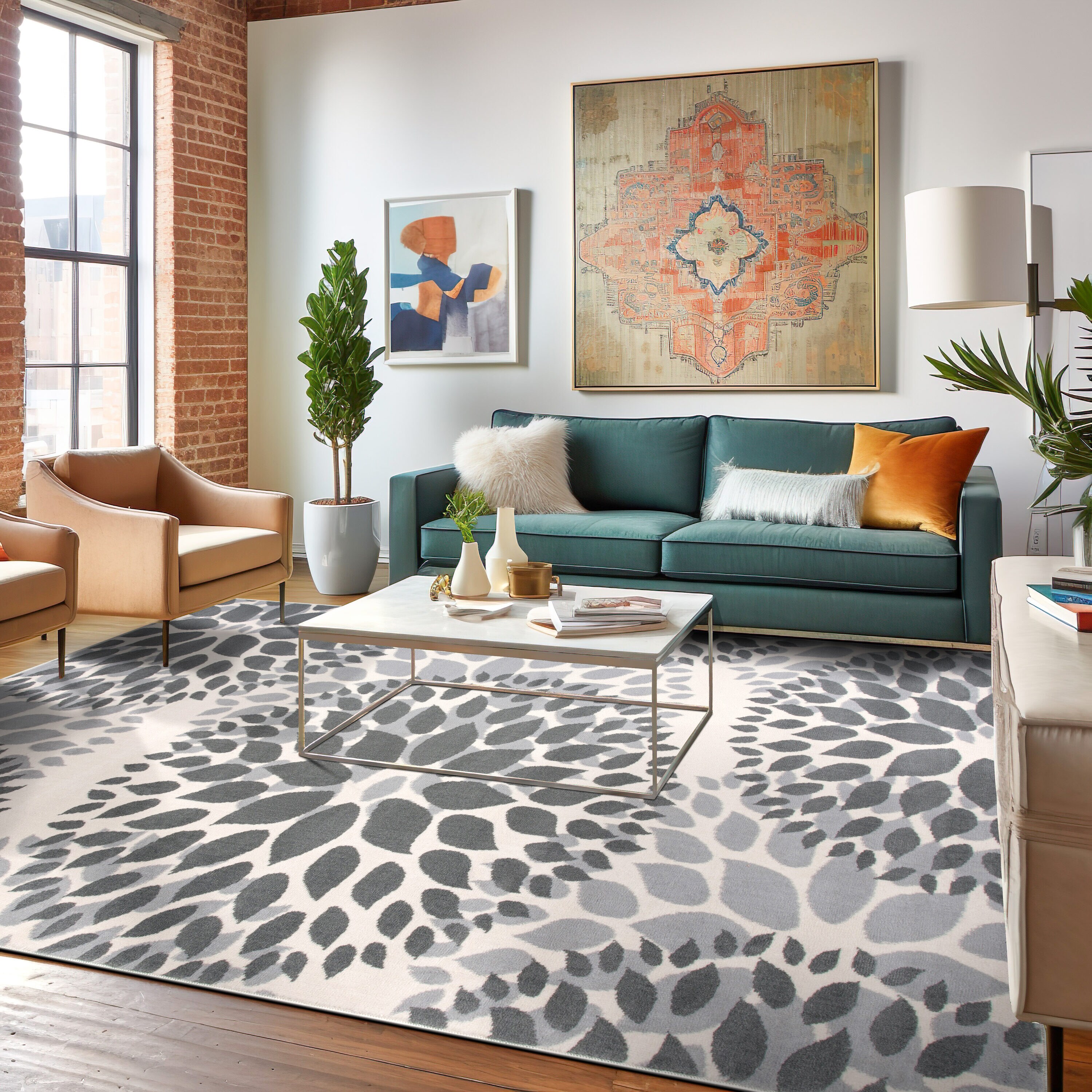 World Rug Gallery 9099GRAY9X12 rugs - View #4