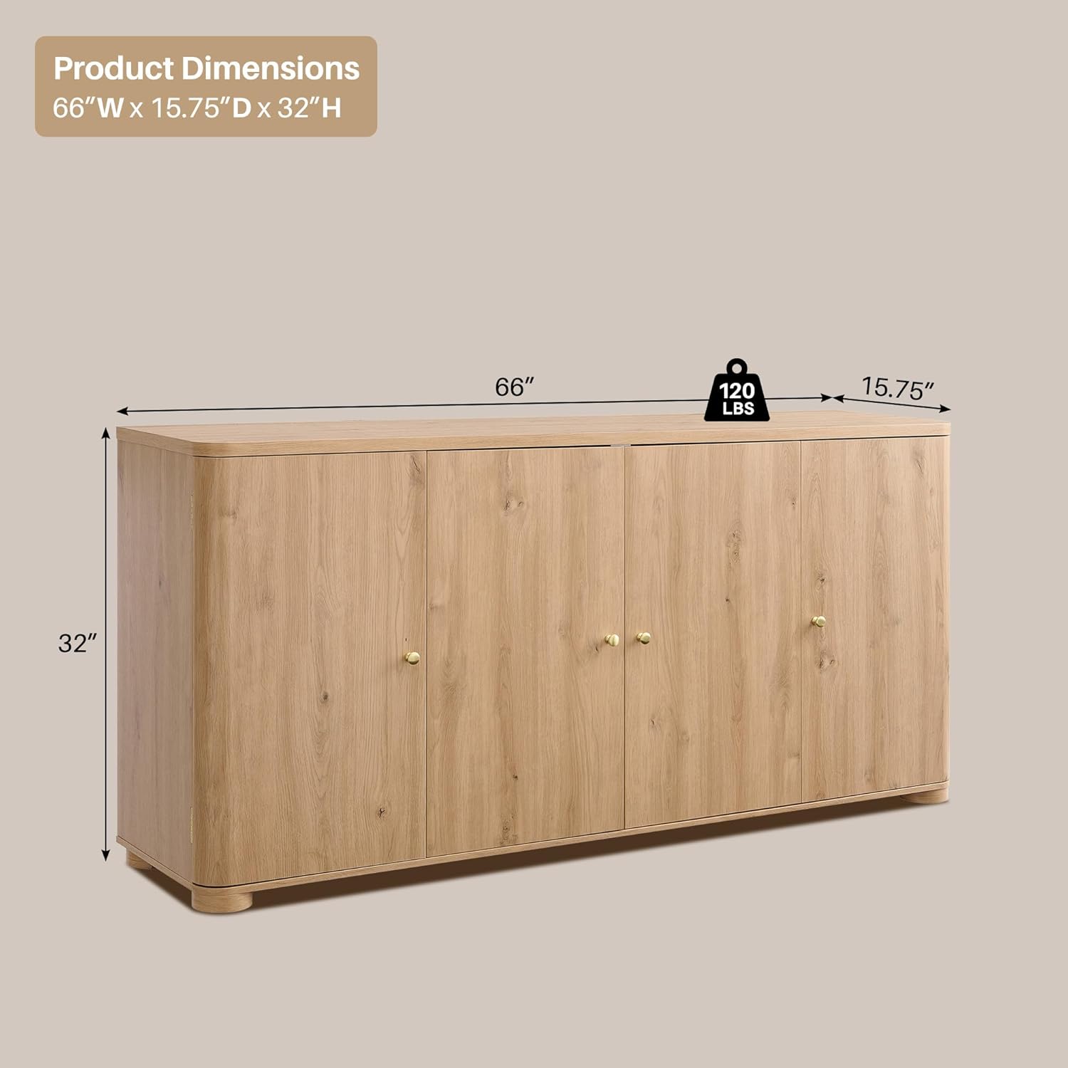 DecorUHome GHJ5002-NA-TEST Cabinets-Kitchen - View #3