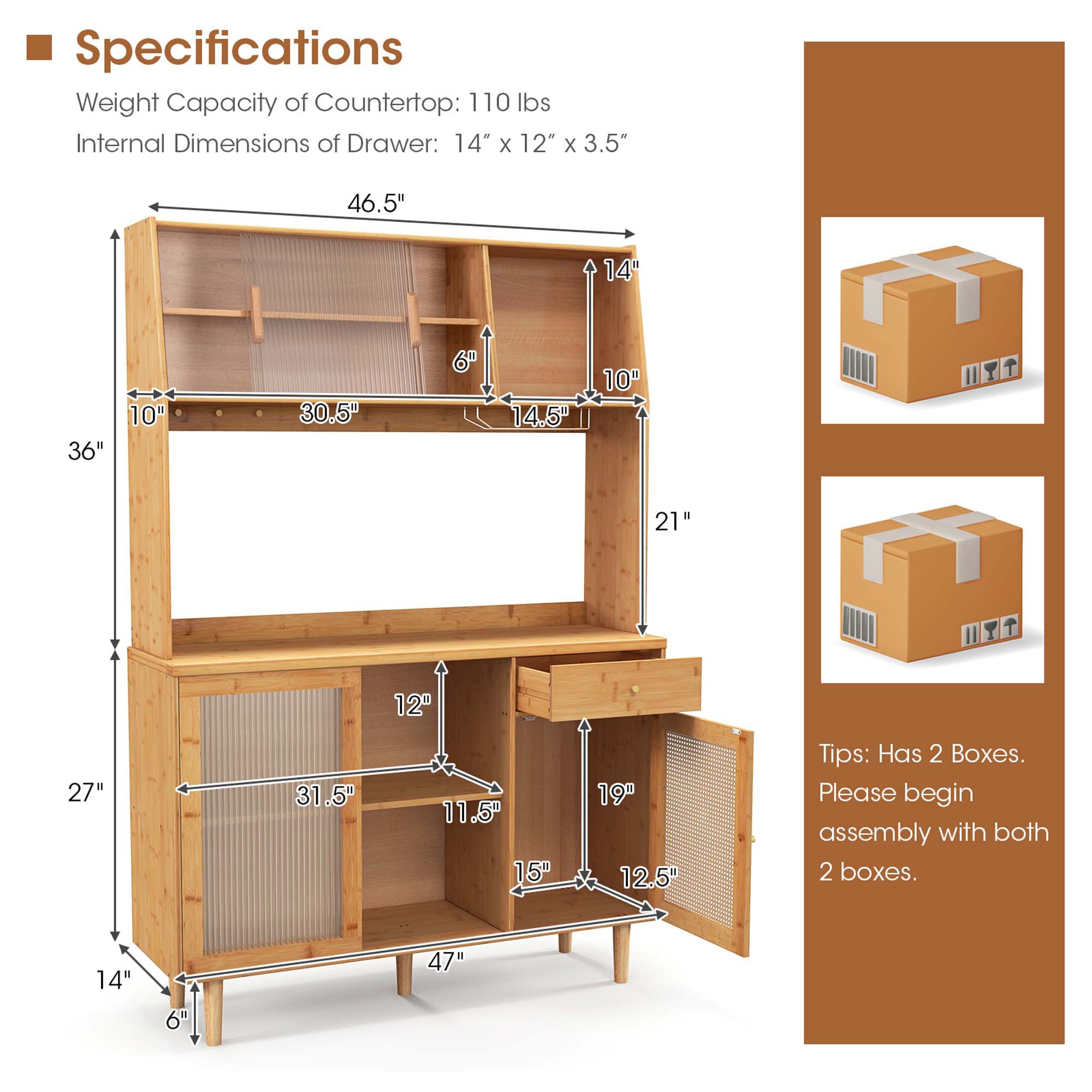 Goplus LWS00451 Wine-Racks - View #2