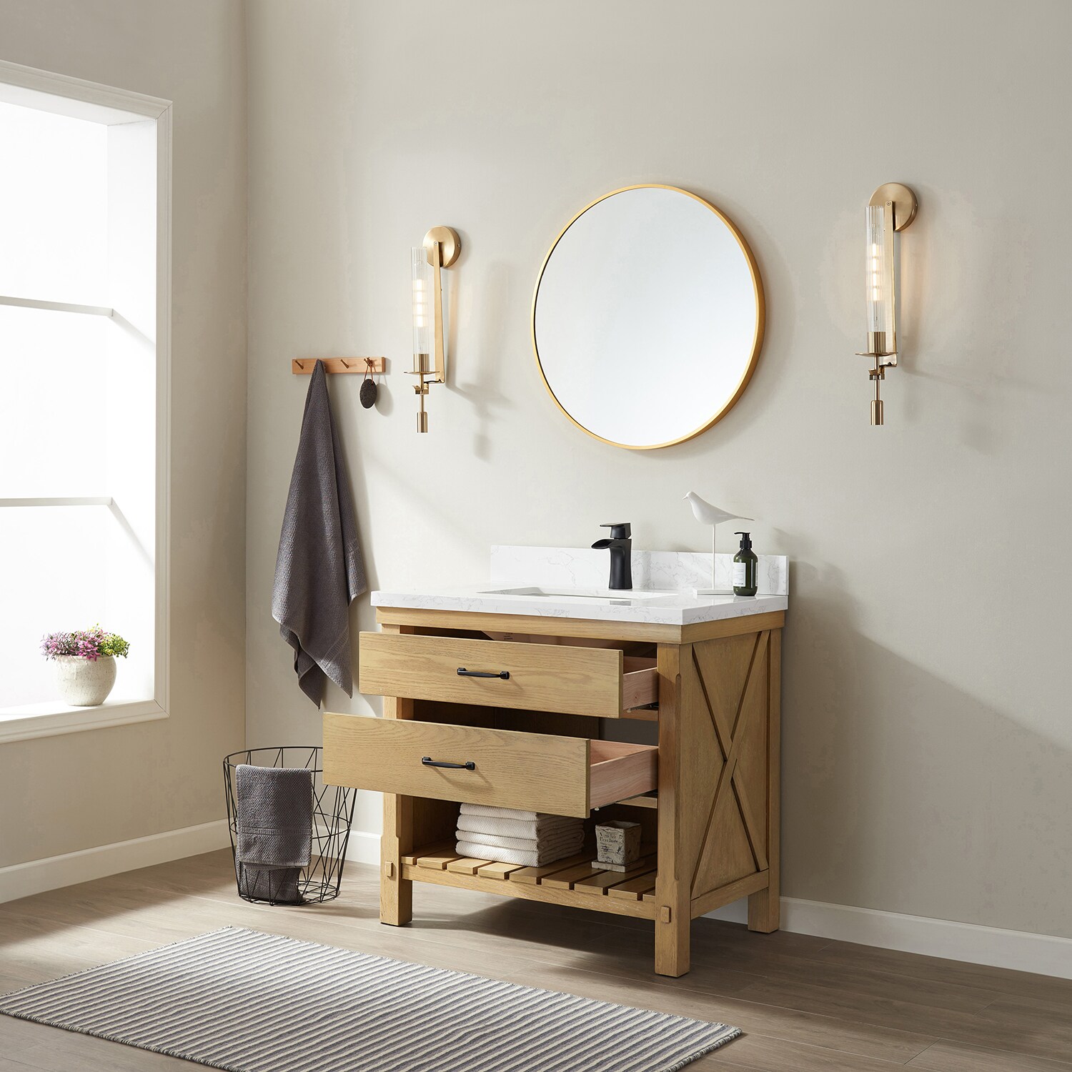 Vinnova 798036-WA-GW Bath-Vanity-Combo - View #6