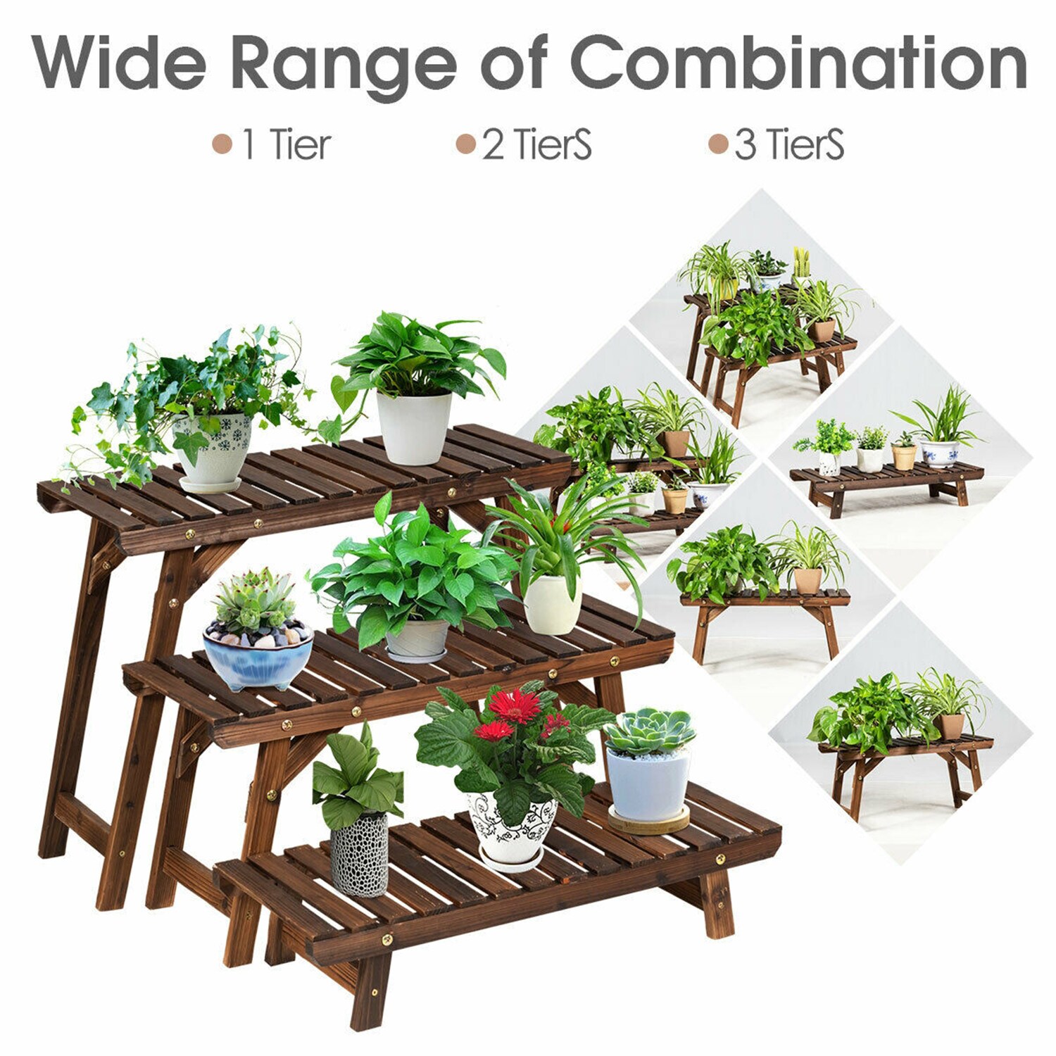 WELLFOR GT-HPY-3516 Plant-Stand - View #3