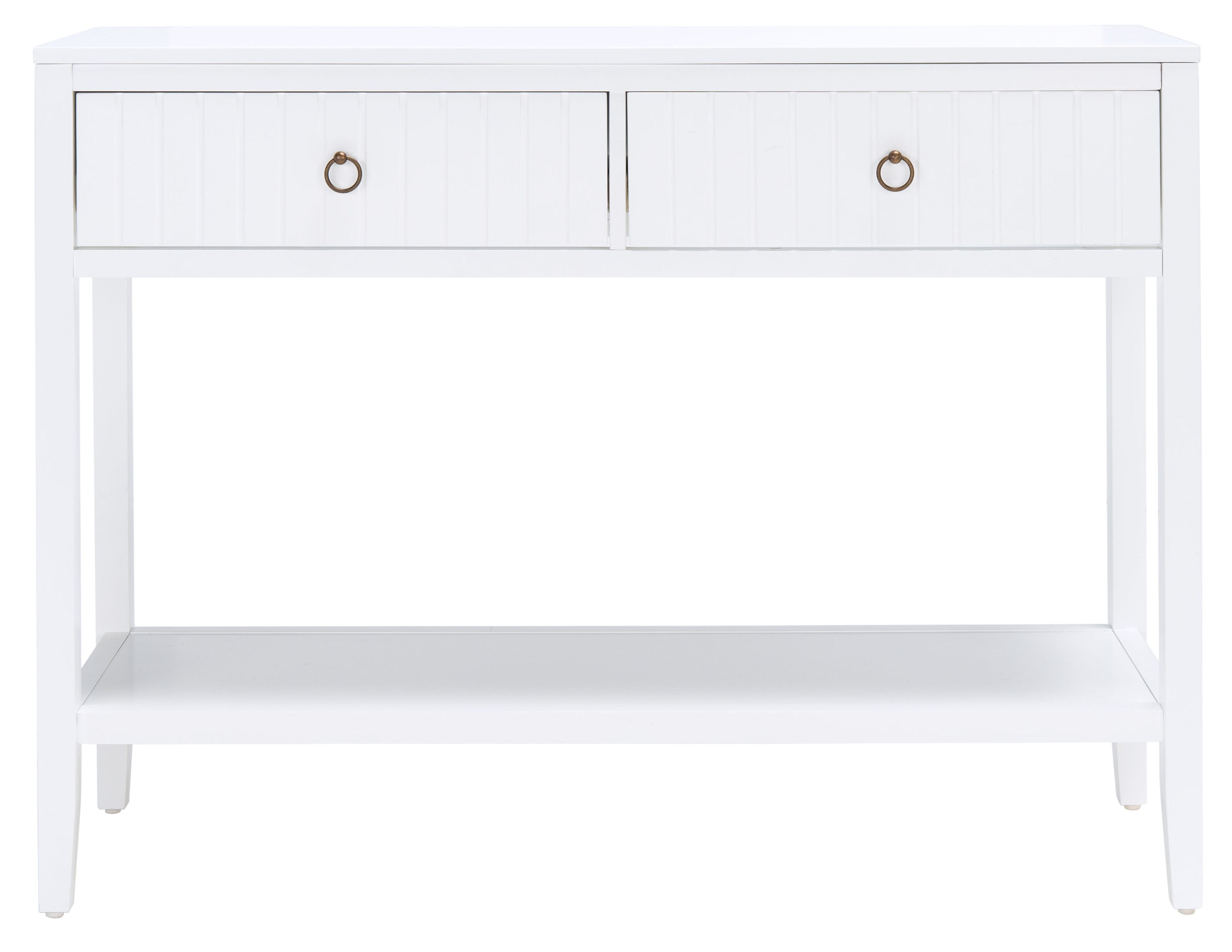 safavieh white console table