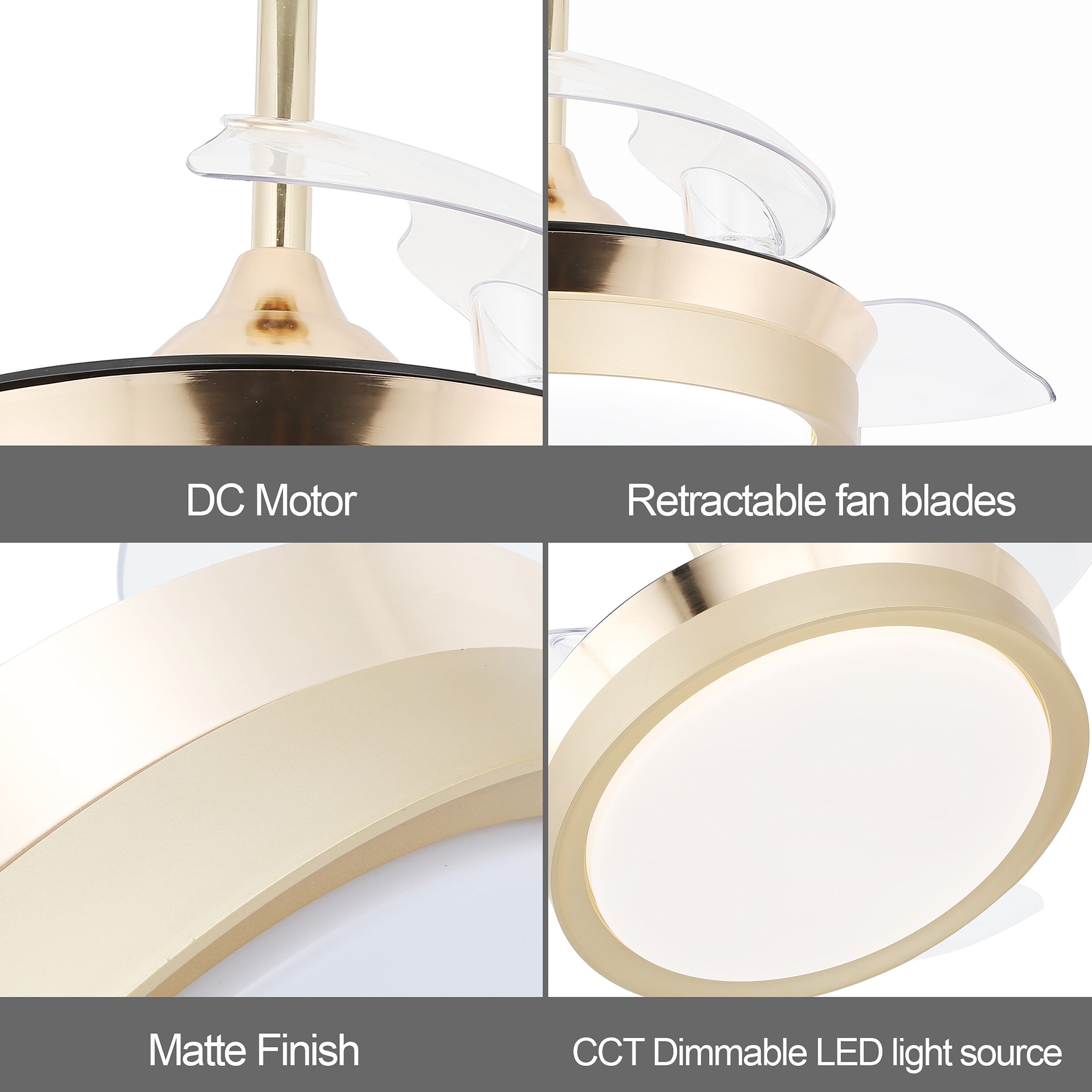 Oaks Decor DC3605-G Ceiling-Fans - View #8