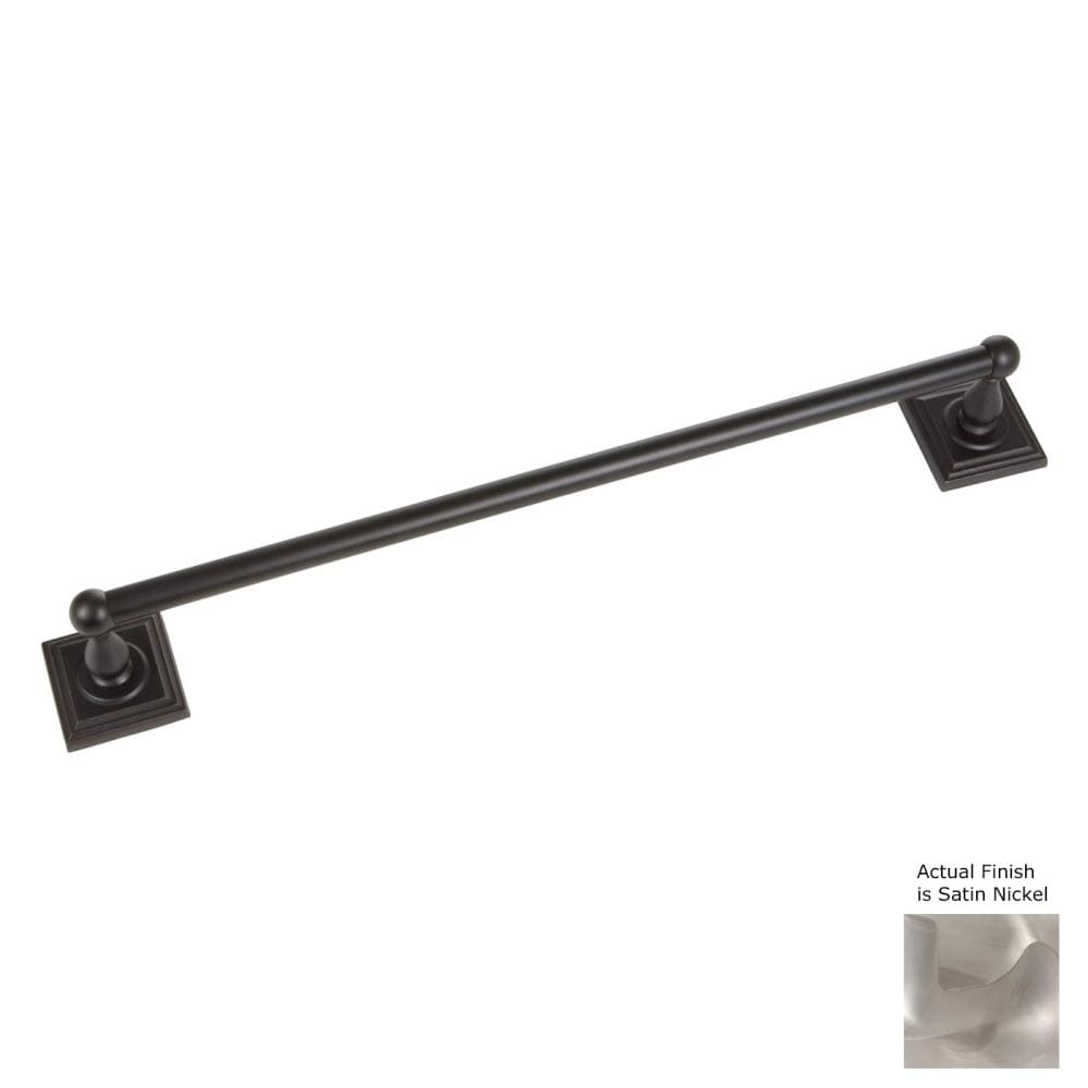 Delaney Hardware 700 Series 18-in Chrome Wall Mount Single Towel Bar