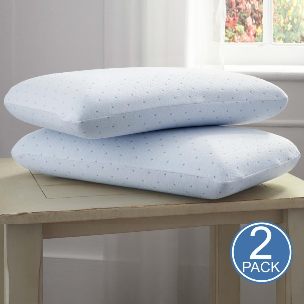 Arctic Sleep Body Medium Gel Memory Foam Bed Pillow in the Bed Pillows  department at