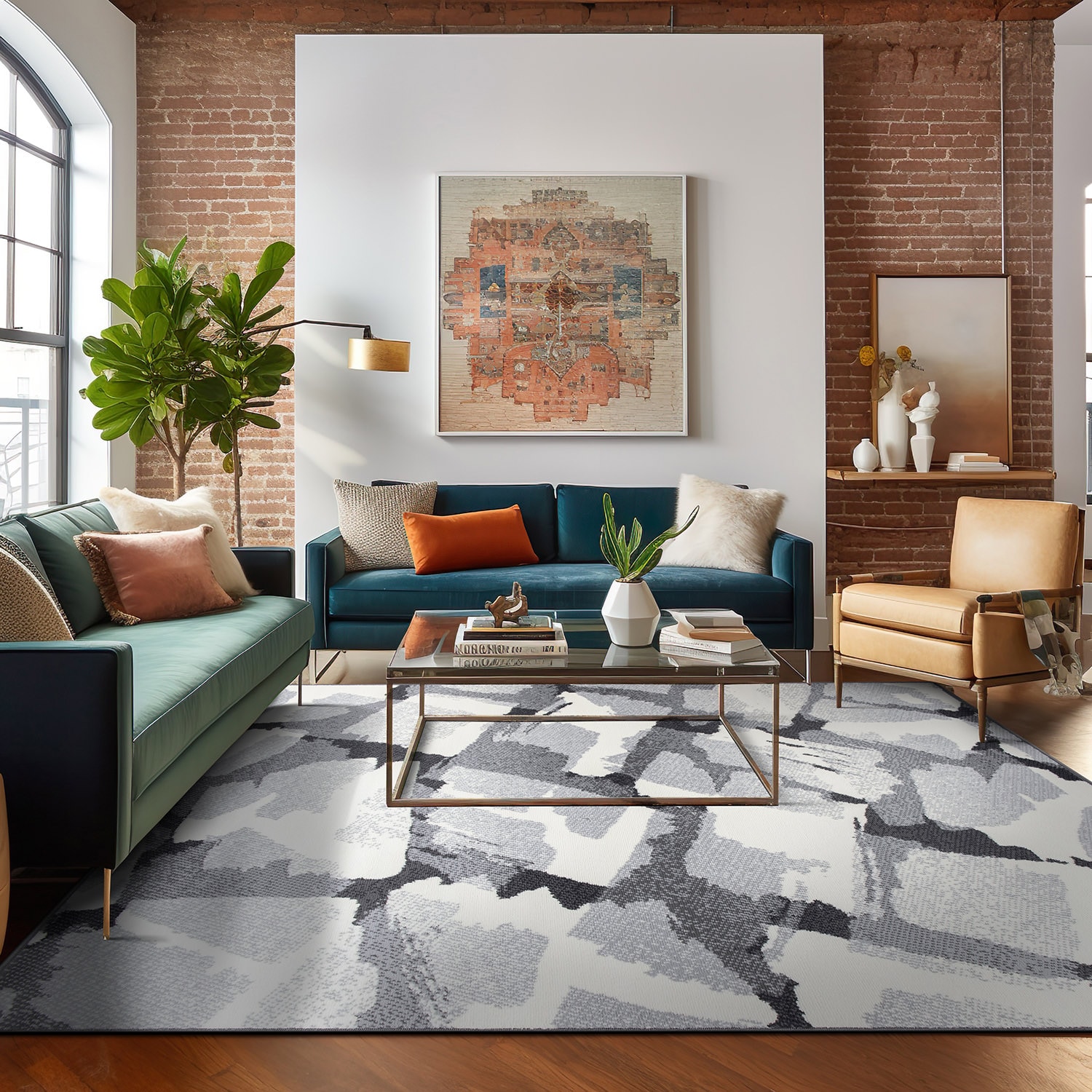 World Rug Gallery 3009GRAY5X7 rugs - View #6