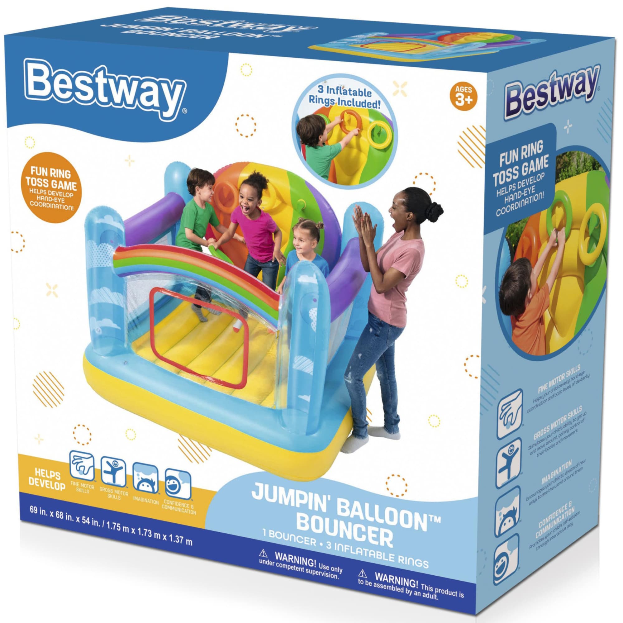 Bestway 54-in PVC Bounce House G0821808522699 at Lowes.com