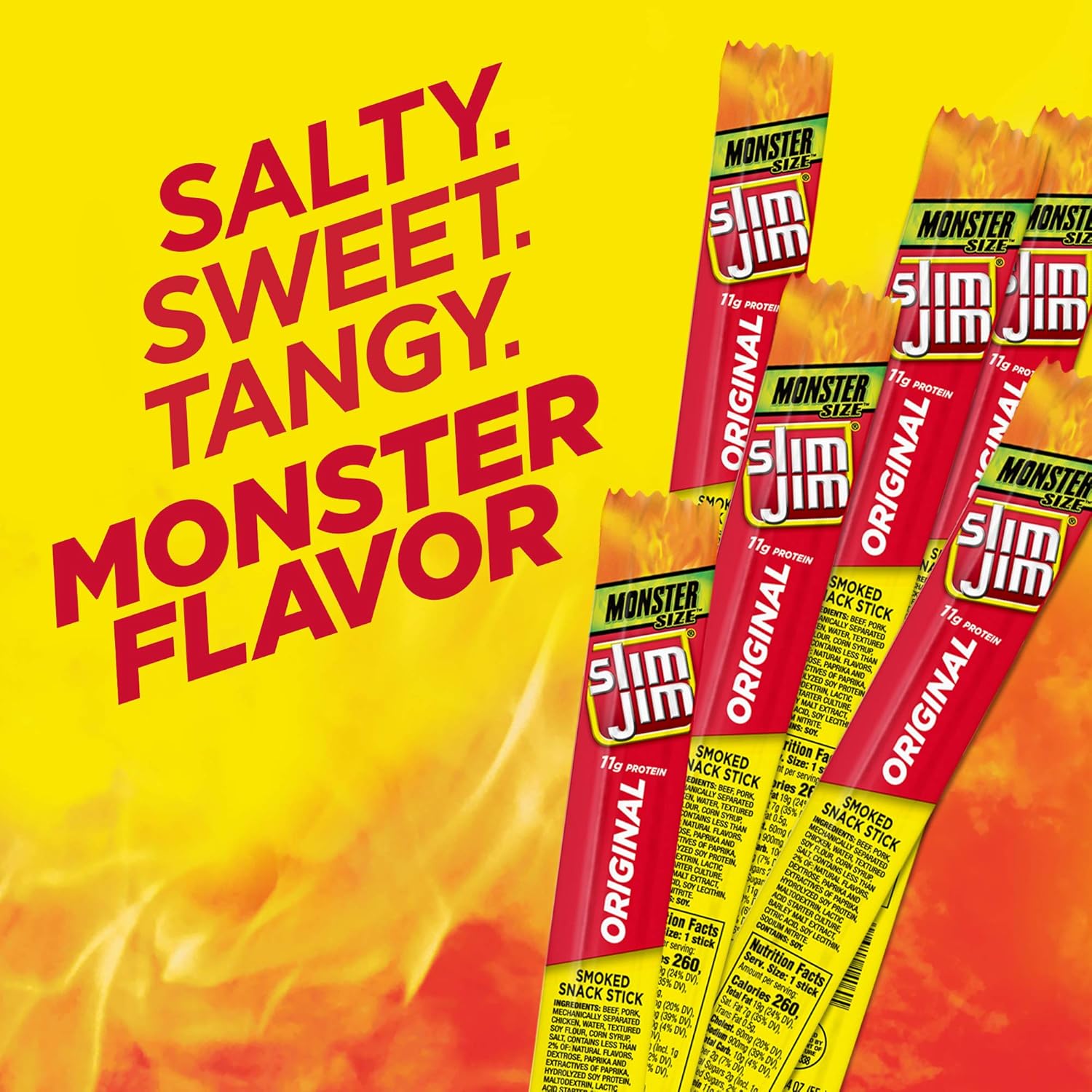 Slim Jim SJMO18 Snack-Candy - View #5
