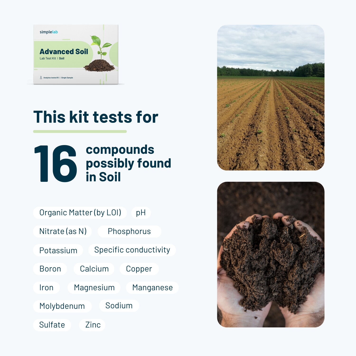 SimpleLab R-SL-SO-DP-S-CB1 Soil-Test-Kits - View #3