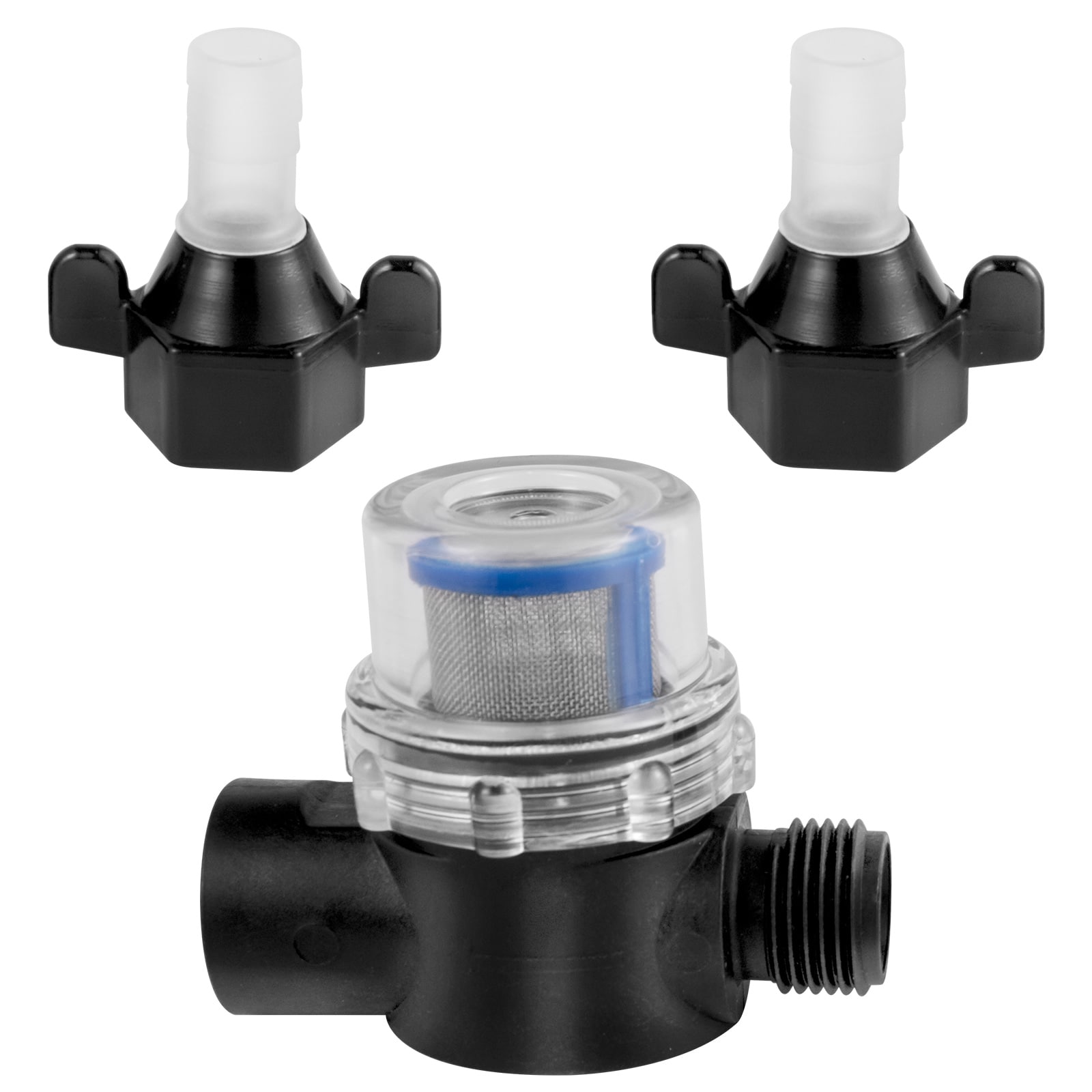 VEVOR Fresh Water Pump  12 V Self Priming Sprayer Pump  3 GPM RV Water Pump  with Pressure Switch 55 PSI Self Priming Water Pump  Detachable Strainer 12V Diaphragm Pump for RV Camper Marine Boat Lawn