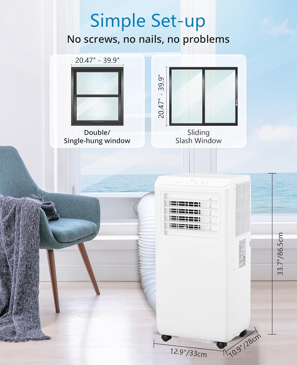 Qeetex LXLS2-PHO-10GCOHX3 Portable-Air-Conditioners - View #6