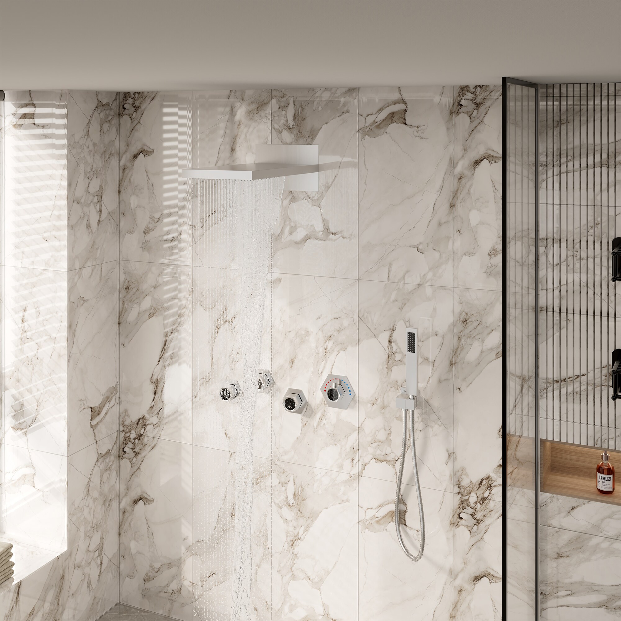 CASAINC EB-C-2-12-BN Showerhead-Bar-Panels - View #4