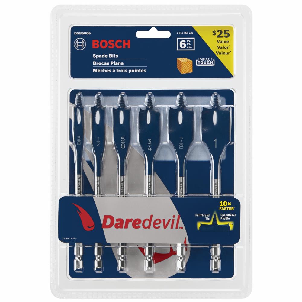 Bosch daredevil spade bit set 2024 18