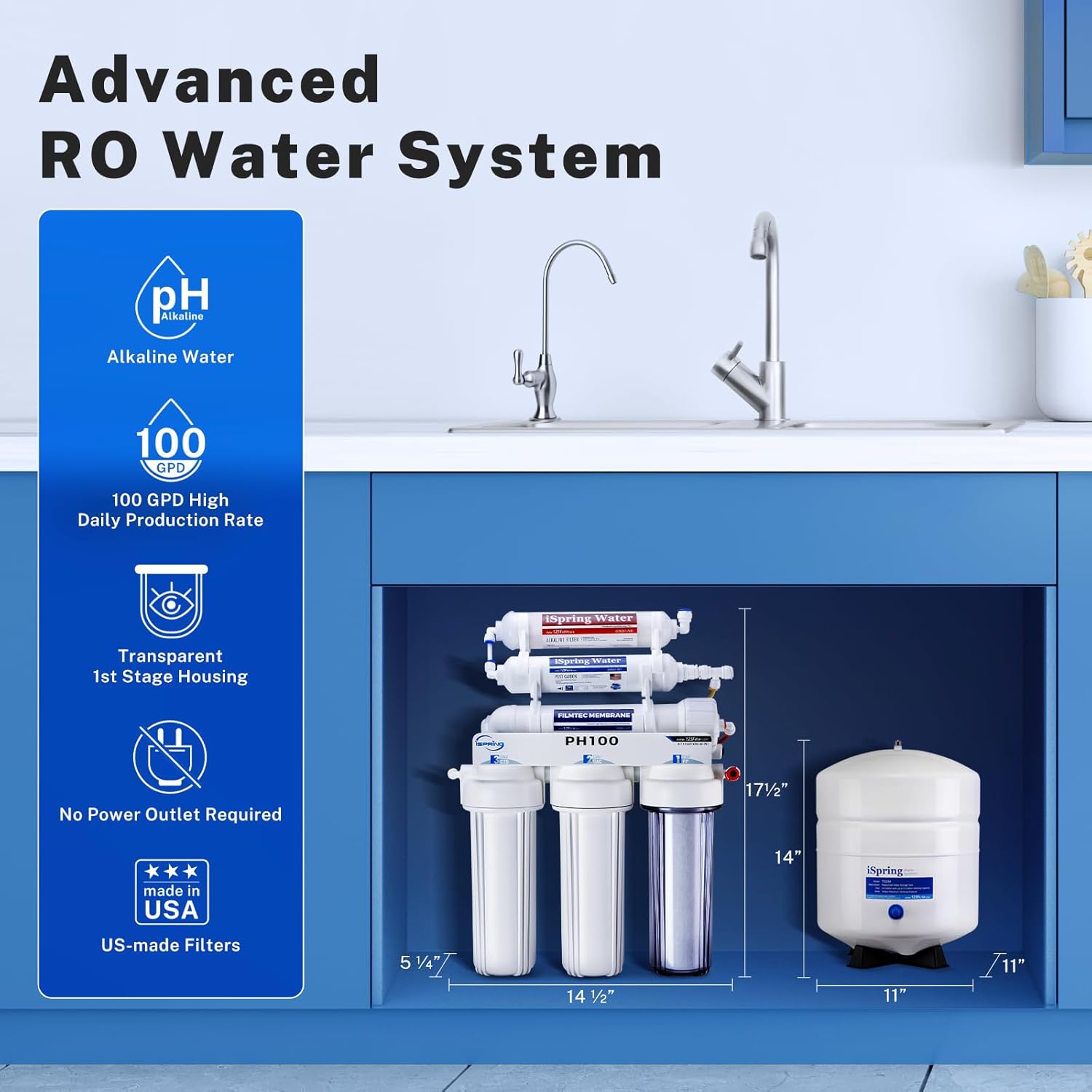 iSpring PH100 Under-Sink-Filtration-Systems - View #5