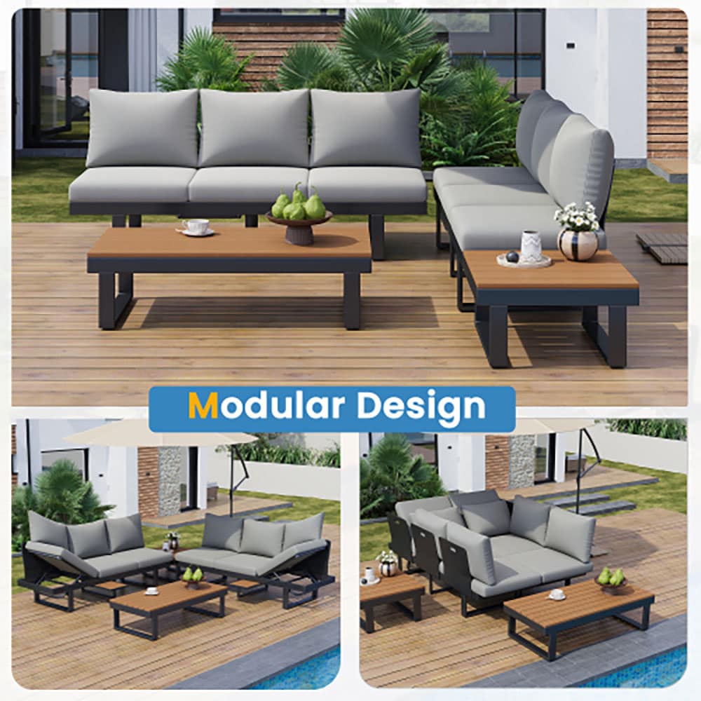 GZMR GZ-OUGO207REE Patio-Conversation-Sets - View #6