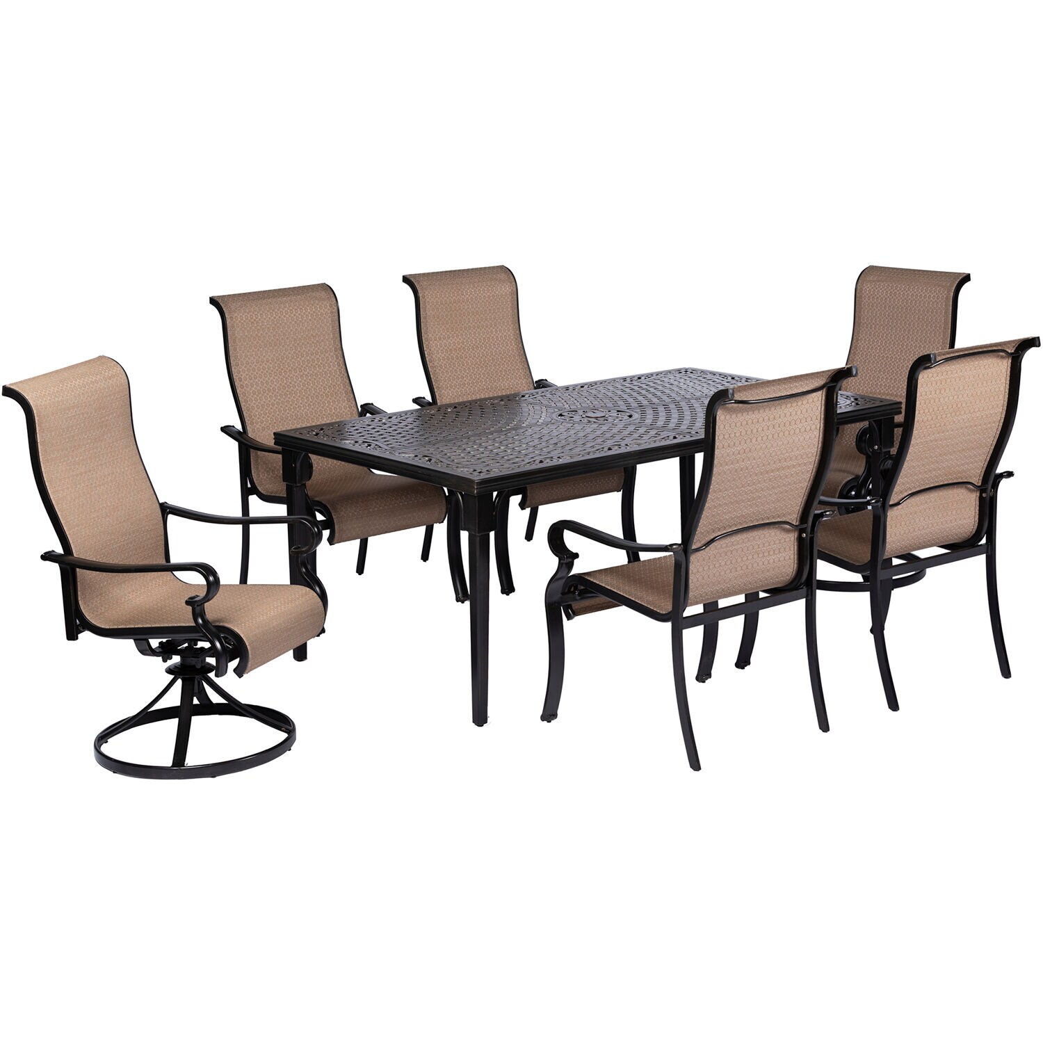 Hanover BRIGDN7PCSW-2 Patio-Dining-Sets - View #2