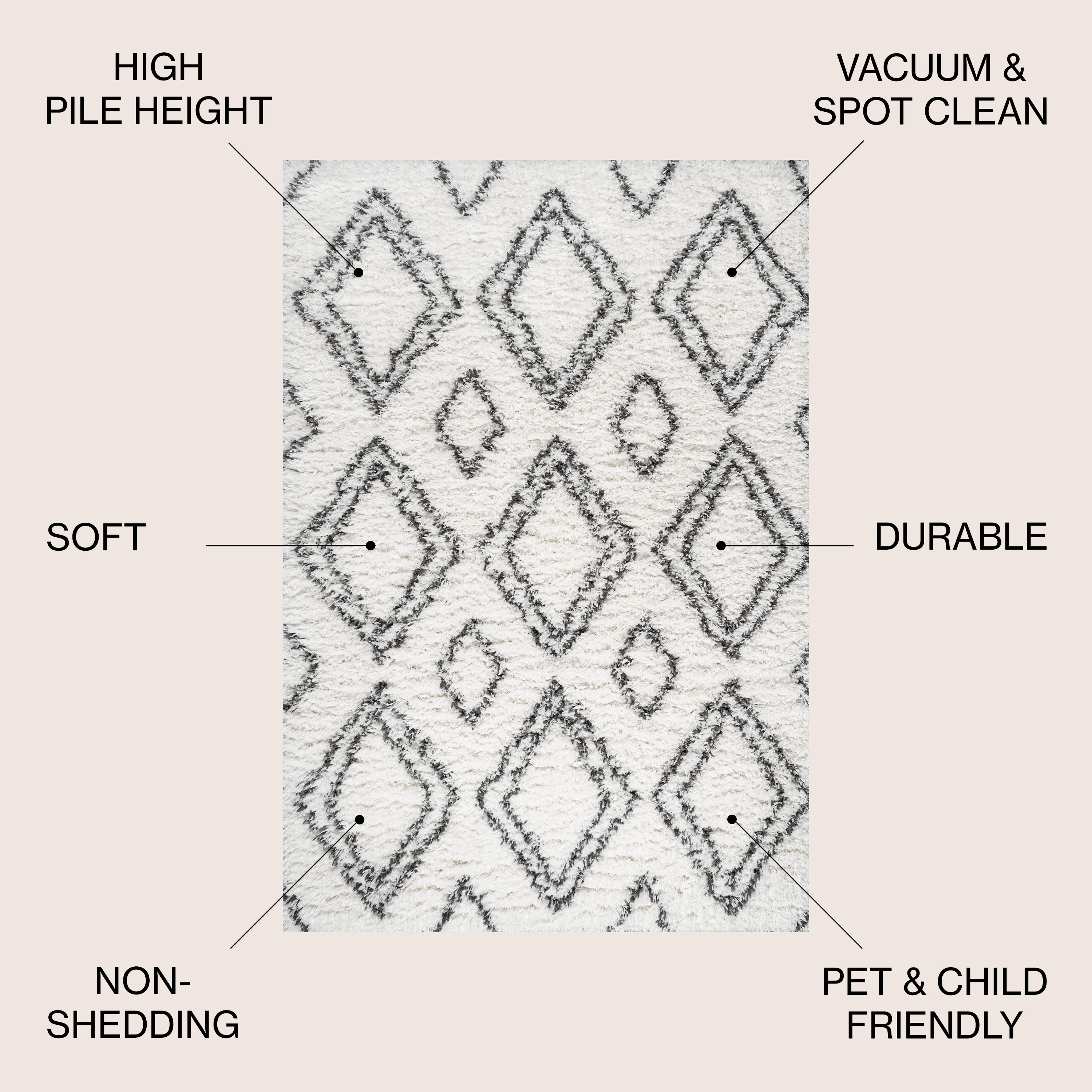 JONATHAN  Y ALA101A-4 rugs - View #3