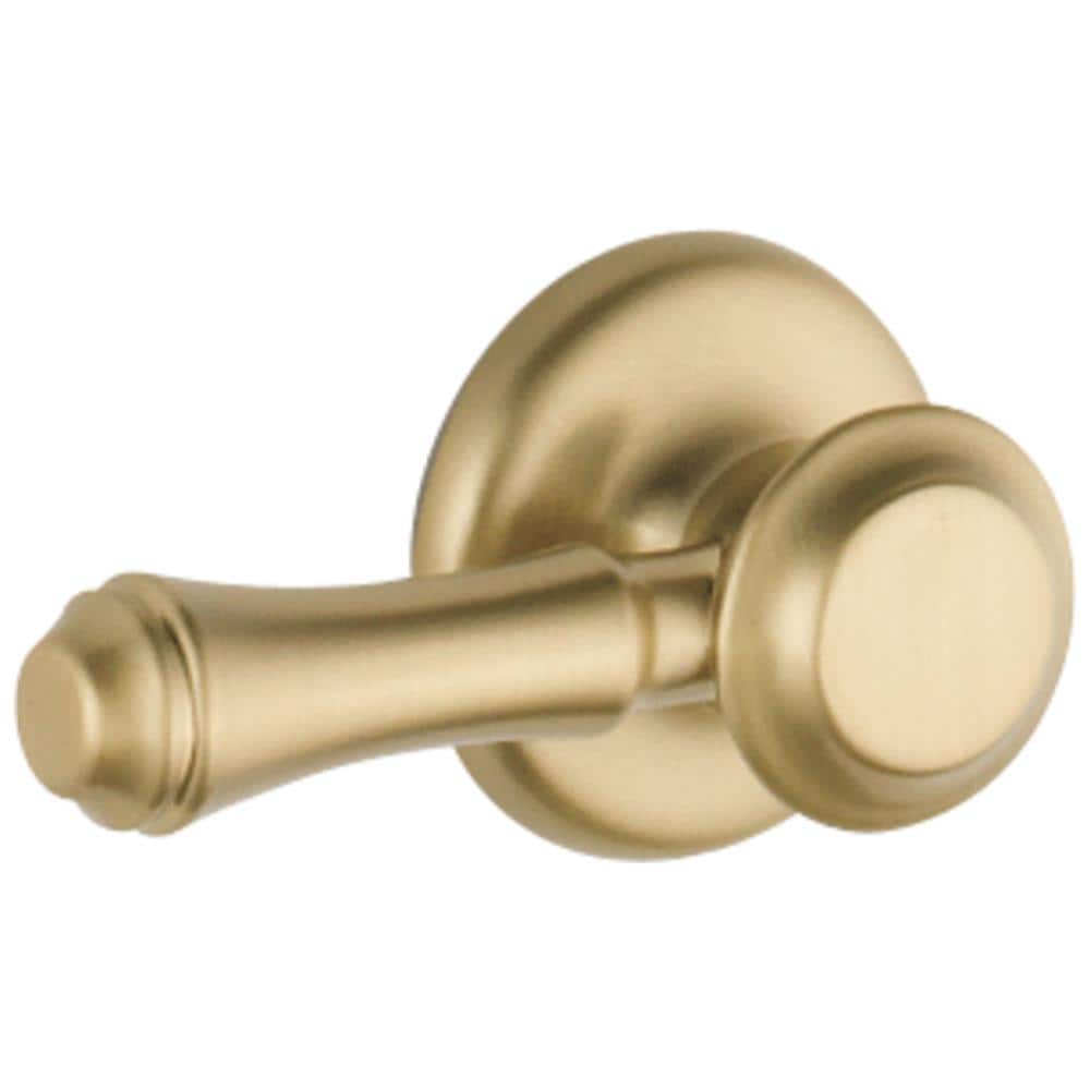 Delta 79760-CZ Cassidy 6-in Front Mount Champagne Bronze Universal Fit Handle with lever