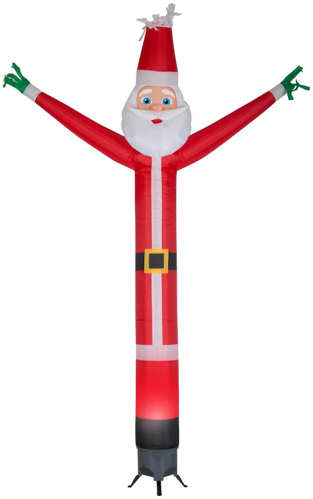 Gemmy 12-ft Animatronic Lighted Santa Christmas Inflatable at Lowes.com