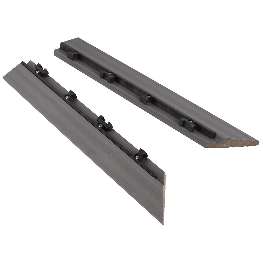 Westminster Gray Composite Deck Tile Corner Trim