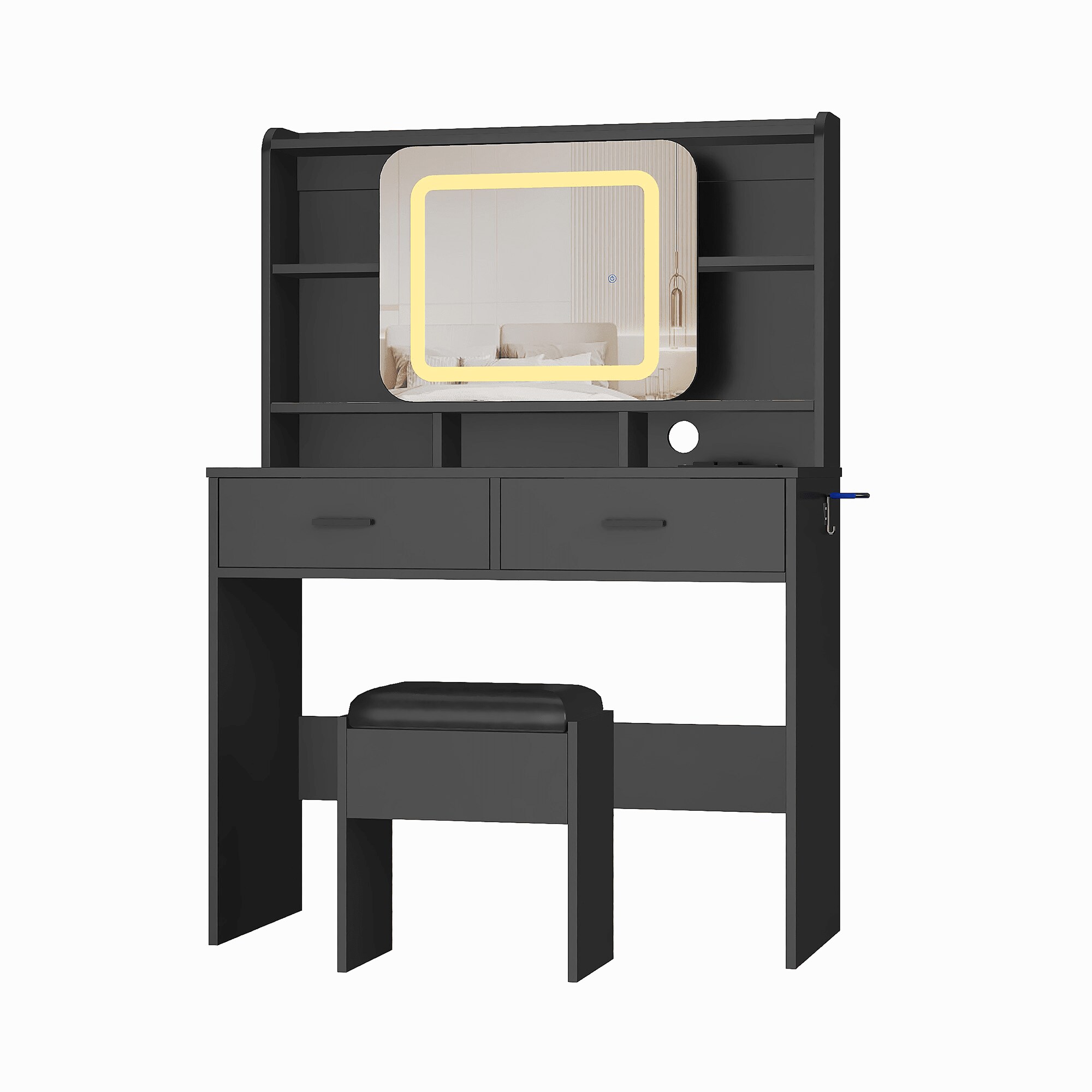 Qeetex SUN-PHO-339KFQYM Bedroom-Vanities - View #6