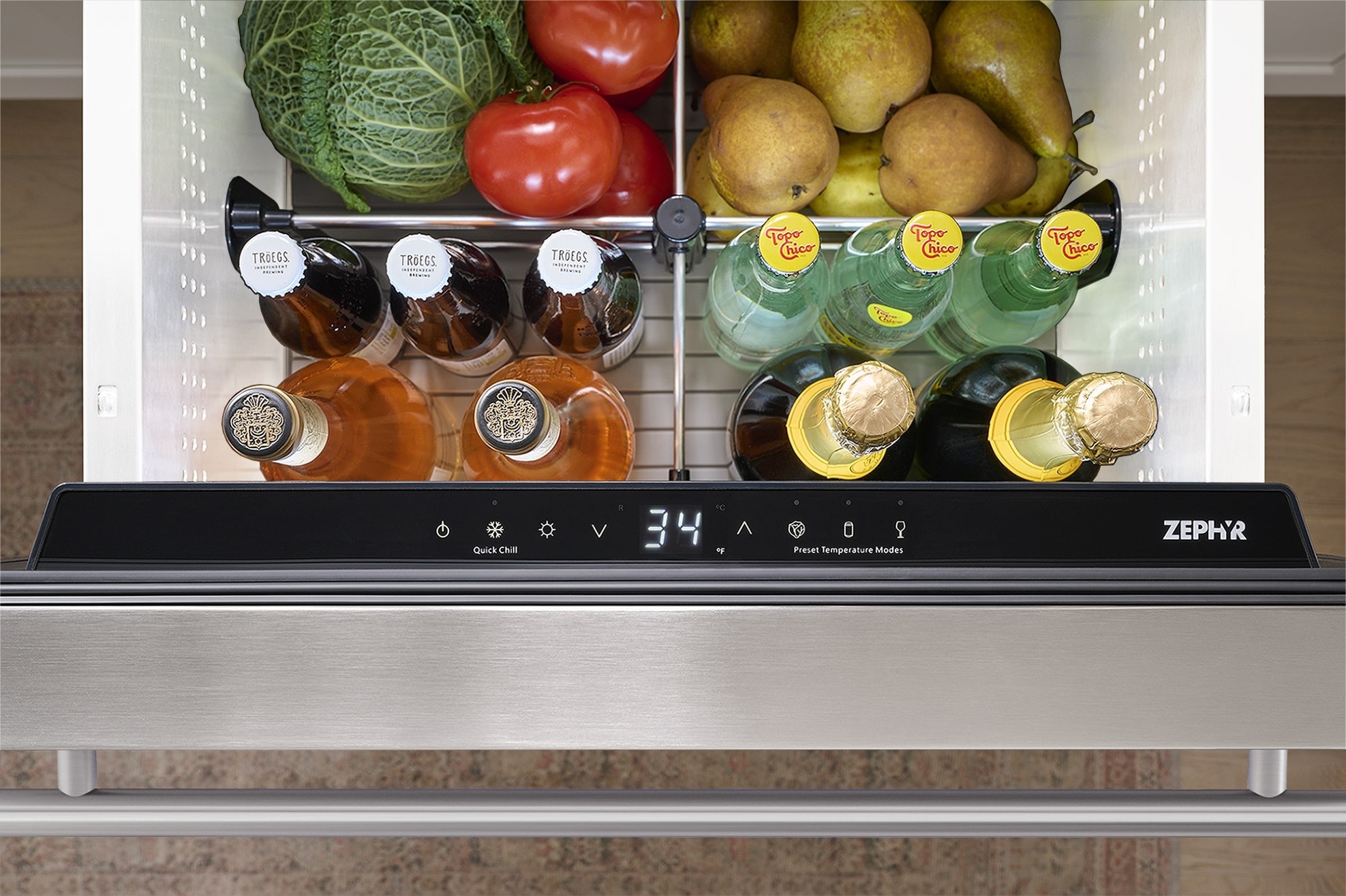 Zephyr PRRD24C1AS Drawer-Refrigerators - View #17
