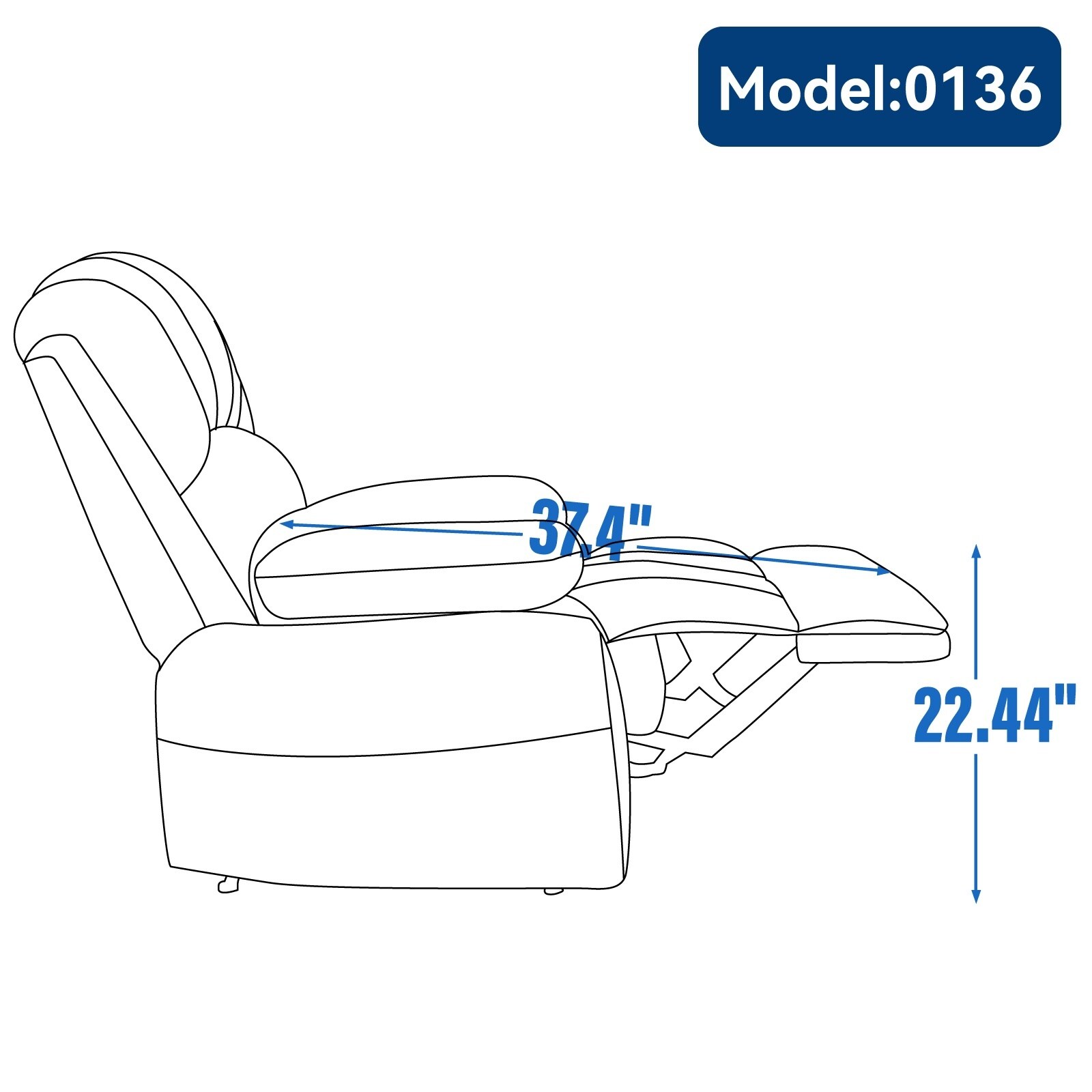 Horizons Prime LJW103155 recliners - View #13