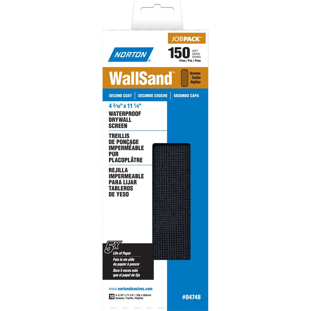 BLACK & DECKER Multi-grade Pack Sandpaper 4-in W x 10.5-in L 5-Pack at