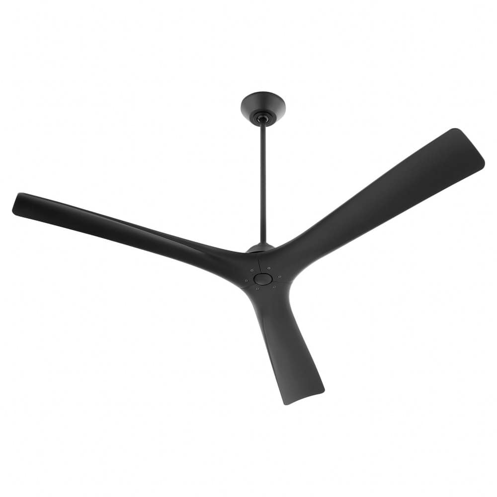 Oxygen Lighting A-OXYGEN-3-120-15 Mecca 3 Blade Ceiling Fan 12.25 Inches Tall and 64 Inches Wide by Oxygen