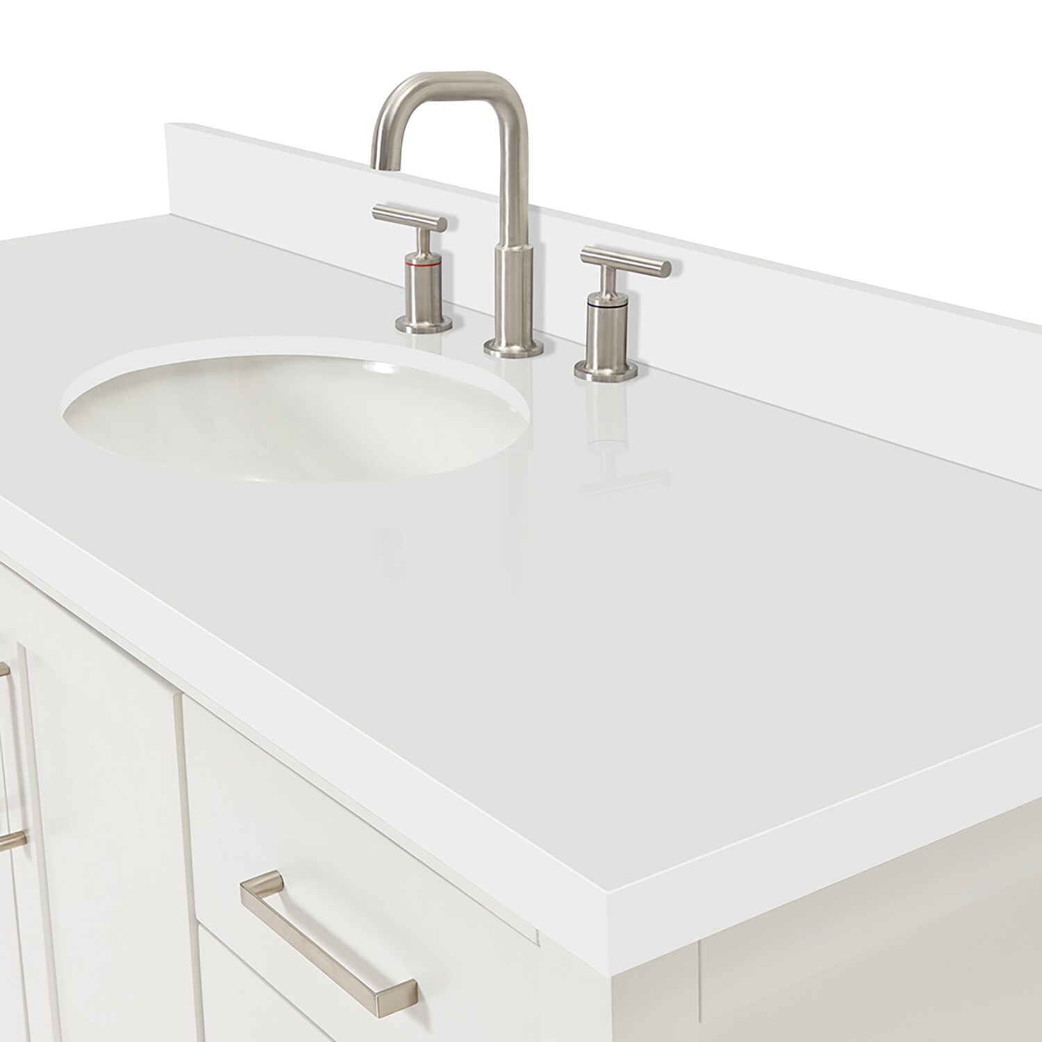 ARIEL S055SWQOVOWHT Bath-Vanity-Combo - View #10