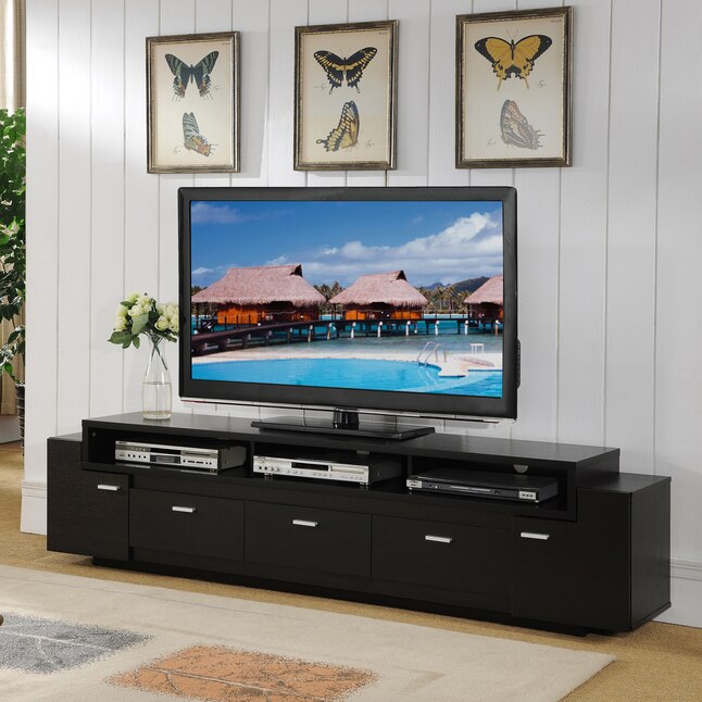 Furniture Of America Spada Transitional, 84 Inch Tv Console Table