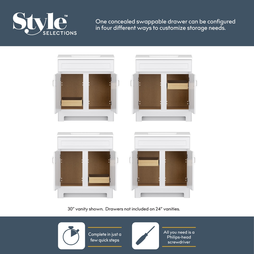 Style Selections C51130 Bath-Vanity-Combo - View #5