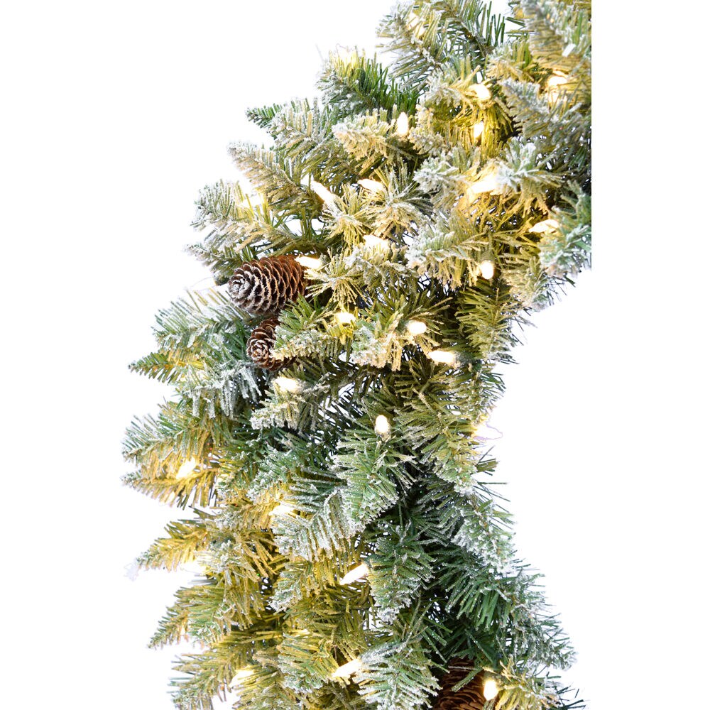 Fraser Hill Farm FFWRA048-5SN Artificial-Christmas-Wreaths - View #7