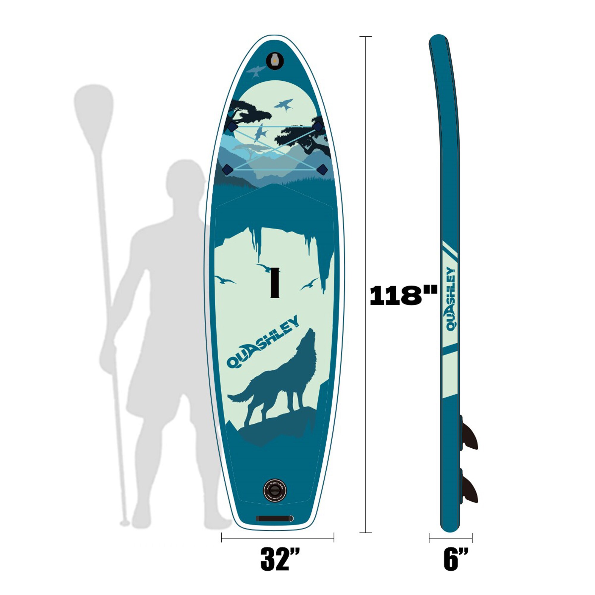 Gaierptone CRXD28A41MH Stand-Up-Paddle-Boards - View #8