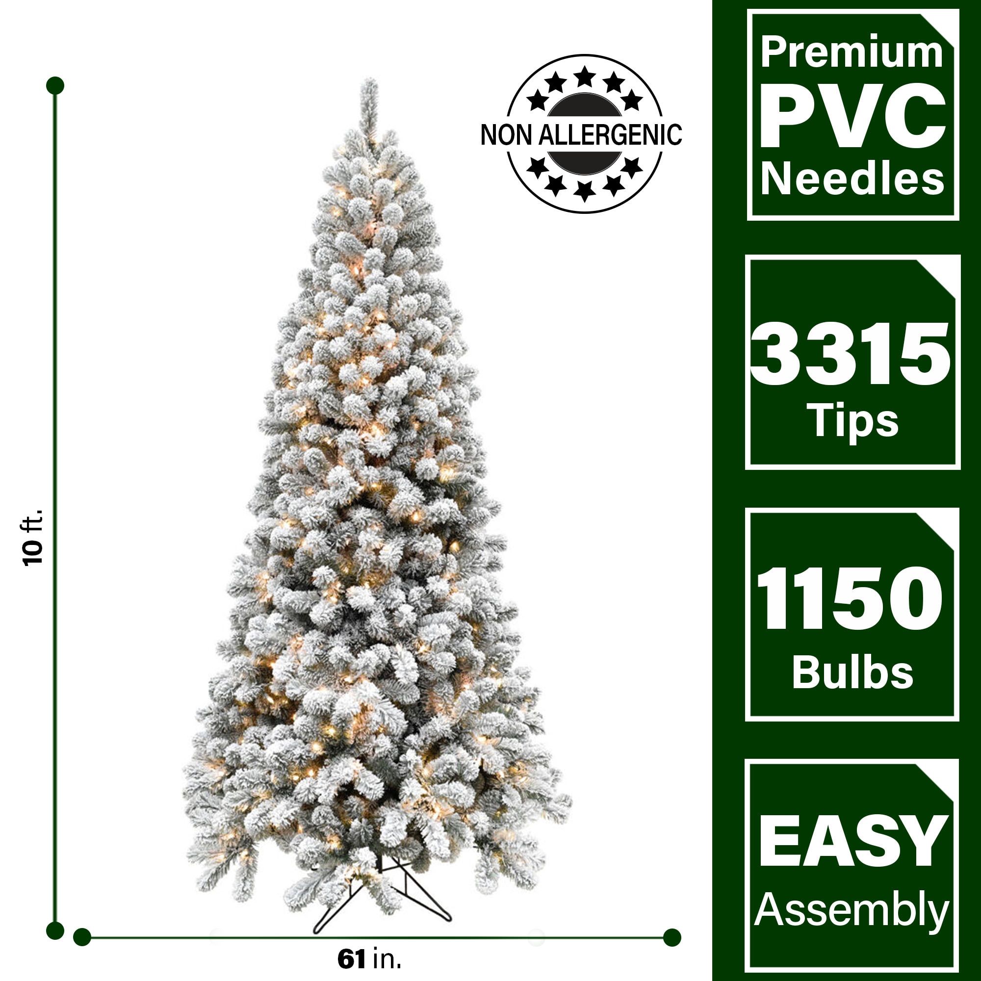 Fraser Hill Farm FFAF010-5SN Artificial-Christmas-Trees - View #4