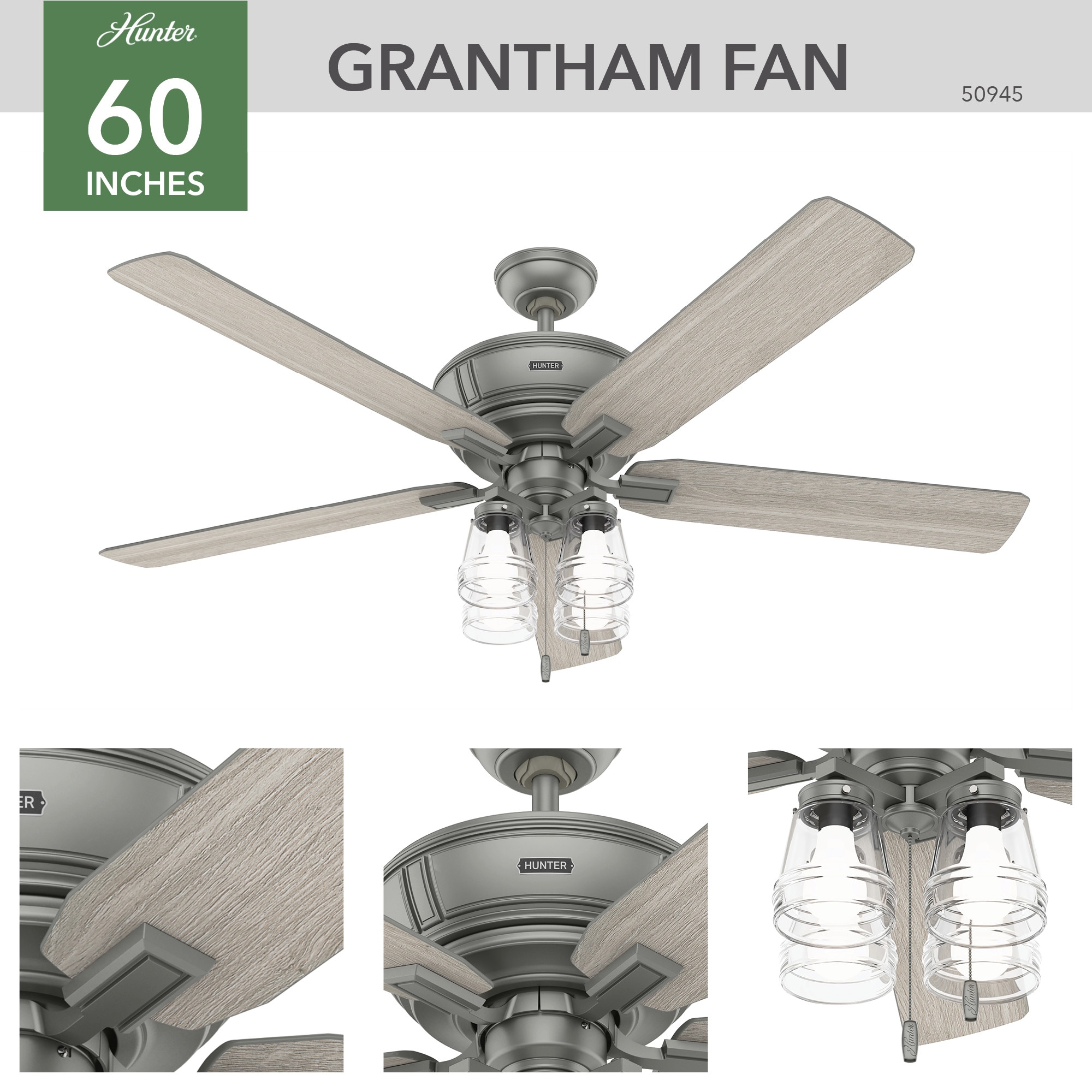 Hunter 50945 Ceiling-Fans - View #4