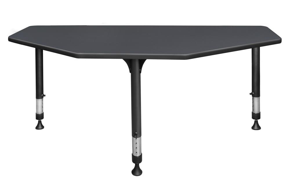 Regency IP2SD6024GY Classroom Tables 24-in Gray Modern/Contemporary 2-person Desk