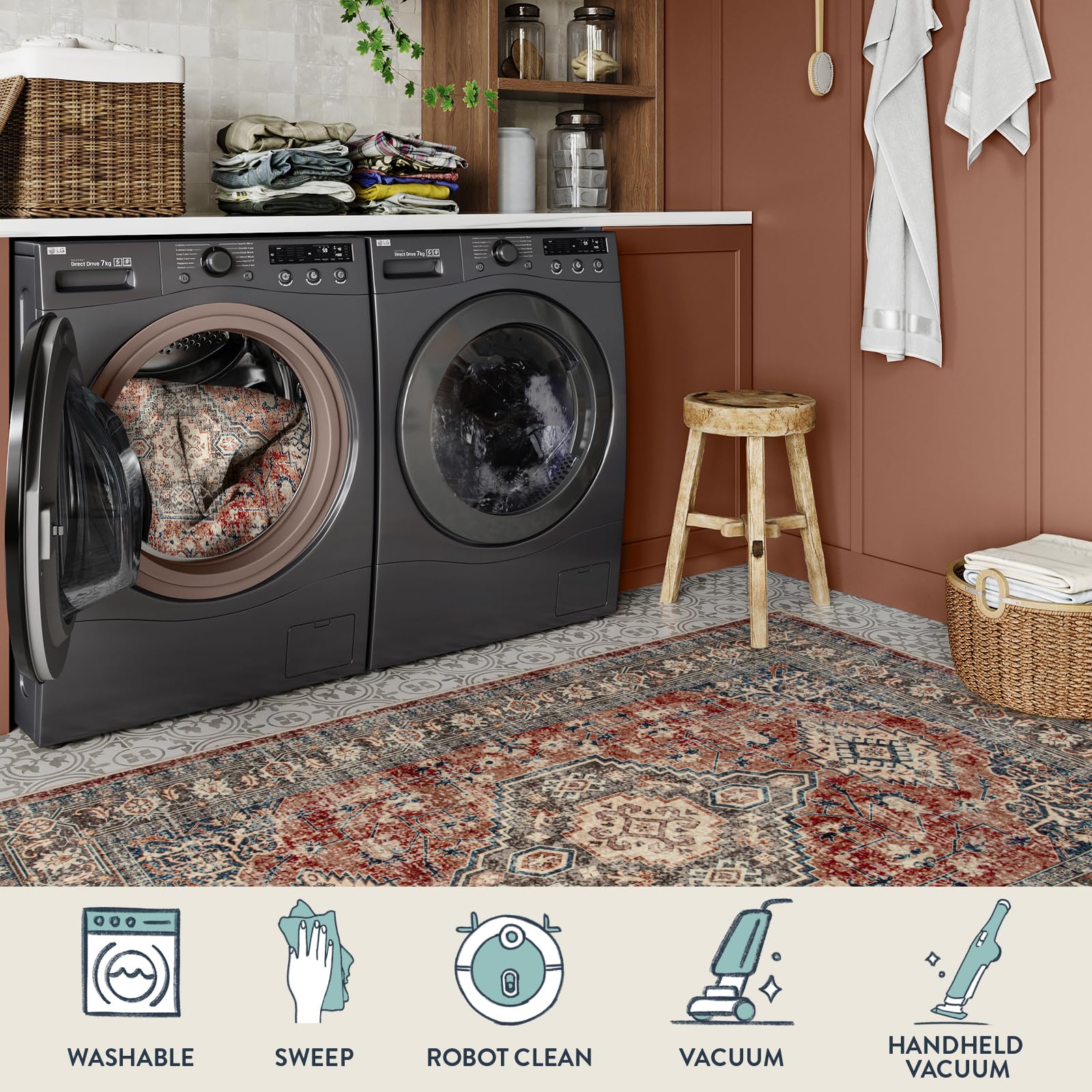 Lahome AR-DYR-071-R4 rugs - View #3