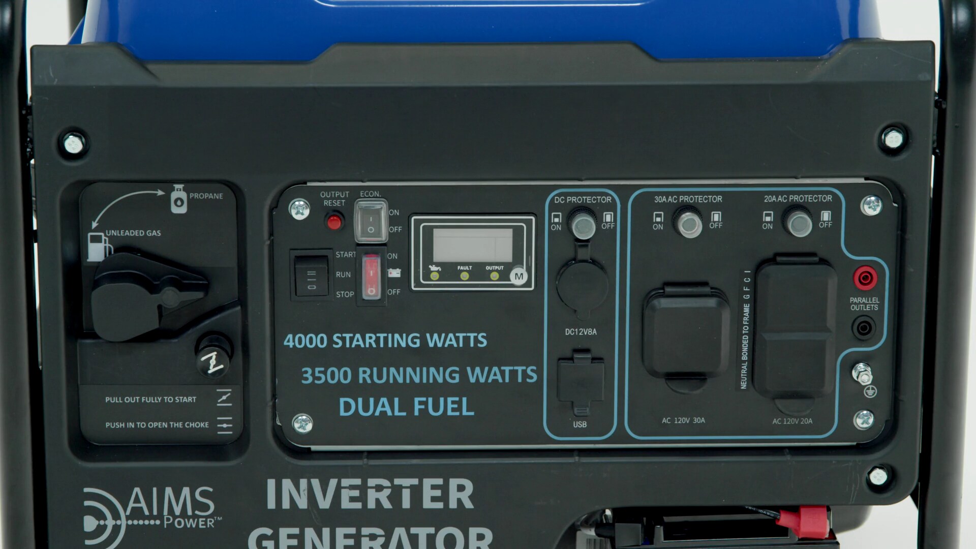 AIMS Power GEN3850W120VD Inverter-Generators - View #5