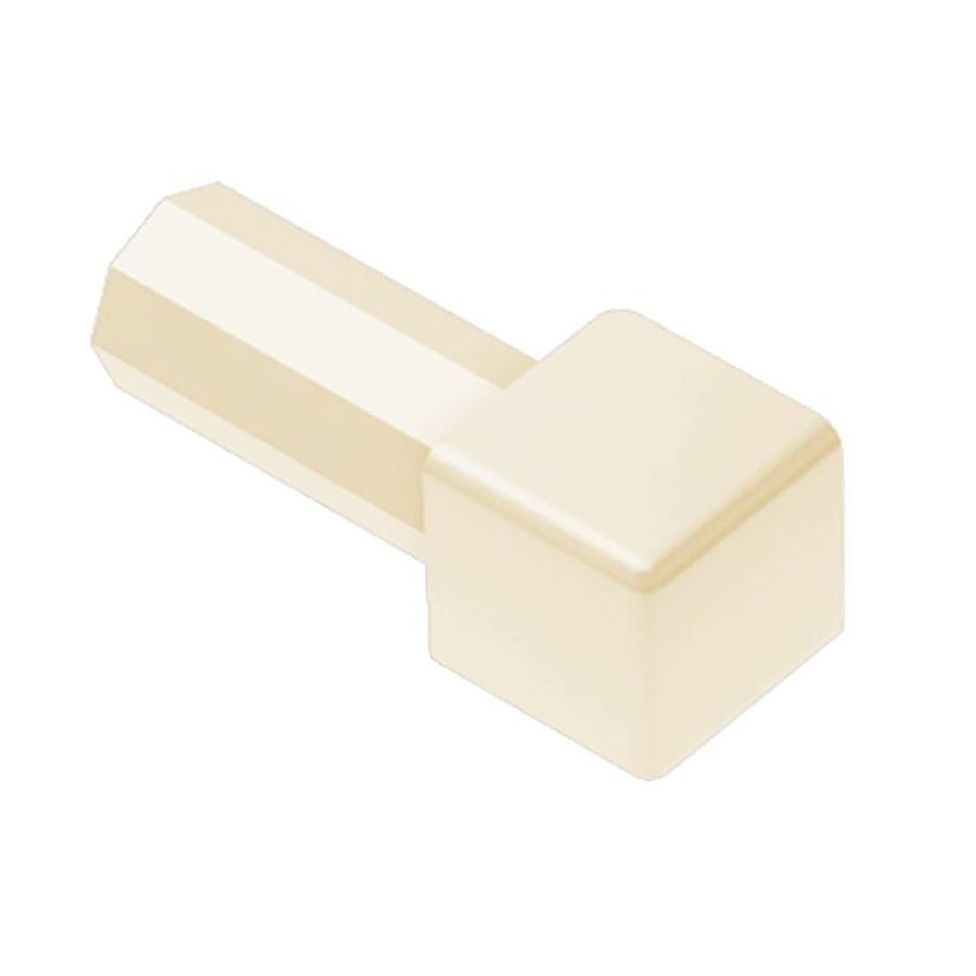 Schluter Systems Quadec 0.313-in W x 1-in L Sand Pebble PVC Outside Corner Tile Edge Trim Schluter Systems Quadec 0.313-in W x 1-in L Sand Pebble PVC Outside Corner Tile Edge Trim
