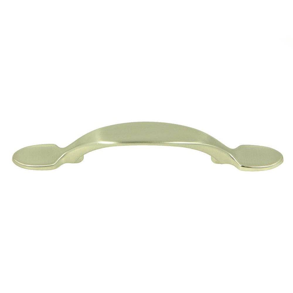 Stone Mill Hardware CP1115-SN 3-in , 76mm Center to Center Satin nickel Arch Handle
