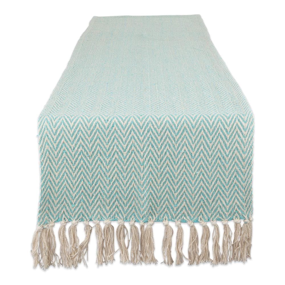 DII CAMZ11281 Aqua Table Runner
