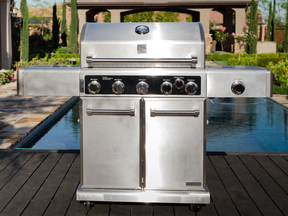 Kenmore elite 2025 gas grill